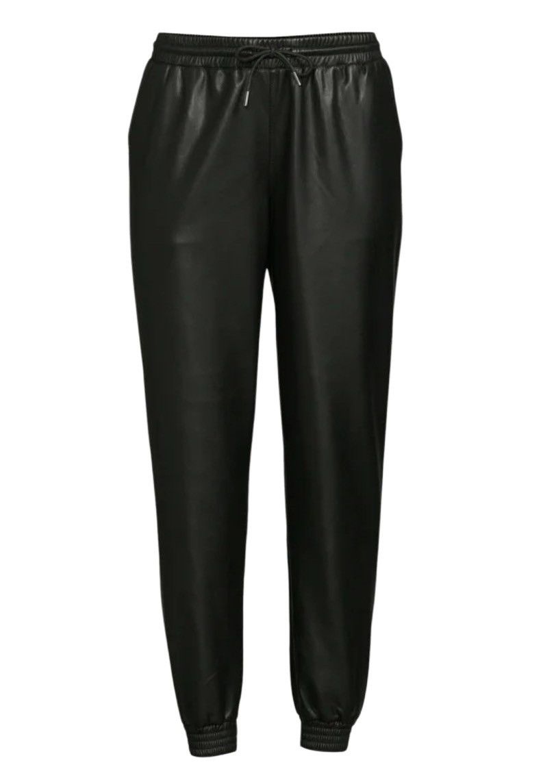 SCOOP Scoop NYC Vegan Leather Joggers New! Size 38" / US 16 / IT 52 - 1 Thumbnail