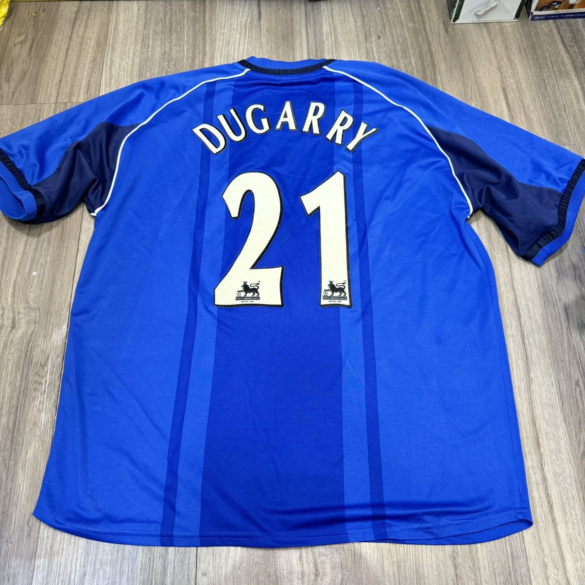 Le Coq Sportif Birmingham 02/03 home shirt #21 Dugarry Size US XL / EU 56 / 4 - 2 Thumbnail