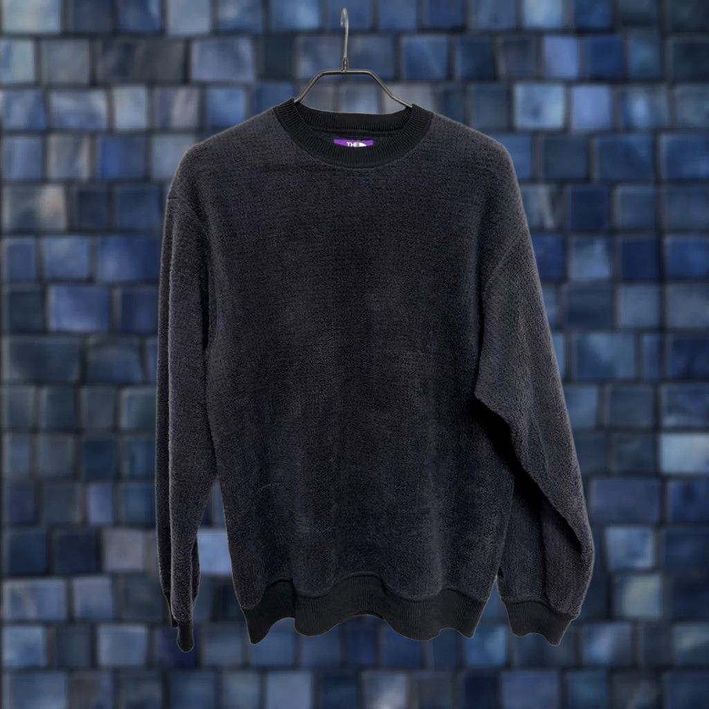 The North Face Purple Label THE NORTH FACE PURPLE LABEL POLARTEC Wool Fleece Pullover Black Size L Men’s Sweatshirt Size US L / EU 52-54 / 3 - 1 Thumbnail