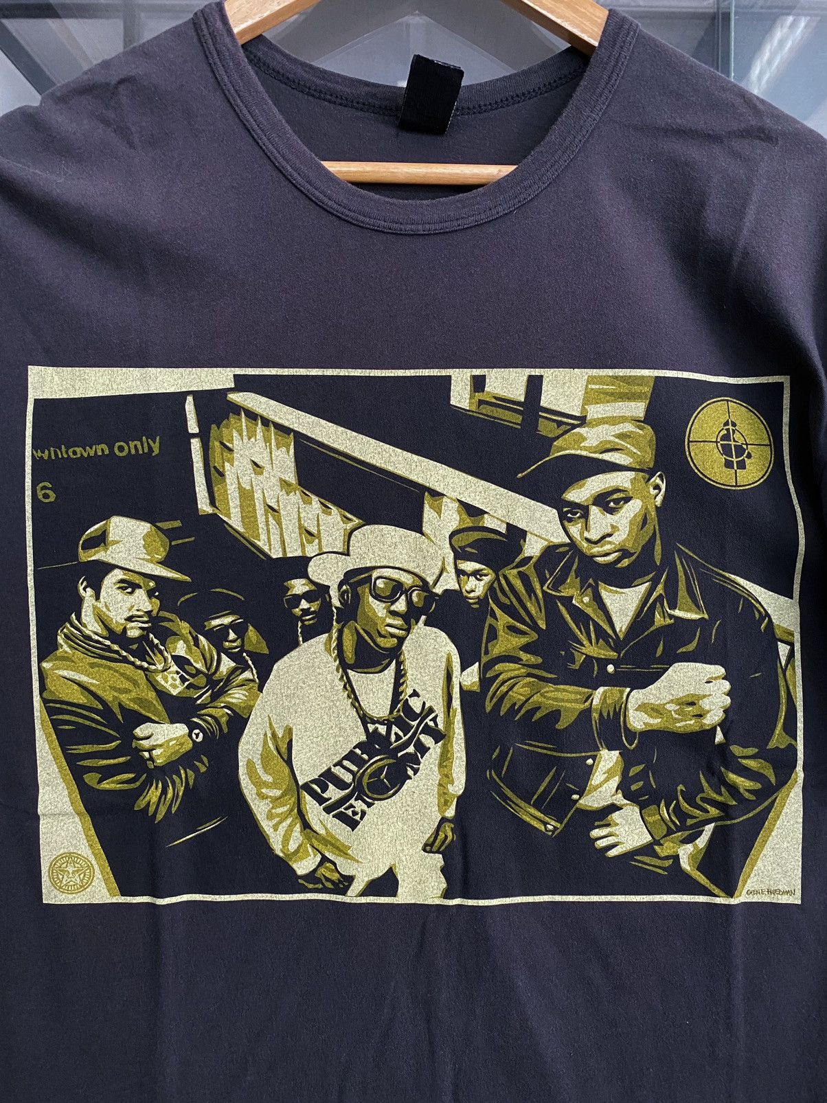 Public Enemy Obey X Public Enemy Vintage Shirt Size US XL / EU 56 / 4 - 4 Thumbnail