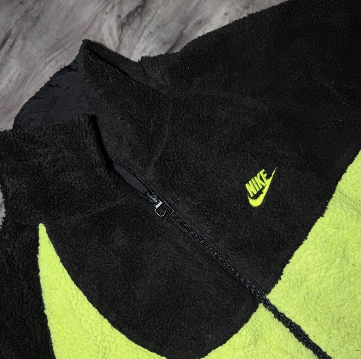 Nike Y2K NIKE FLEECE REVERSIBLE JACKET⭐️🔥 Size US M / EU 48-50 / 2 - 5 Thumbnail
