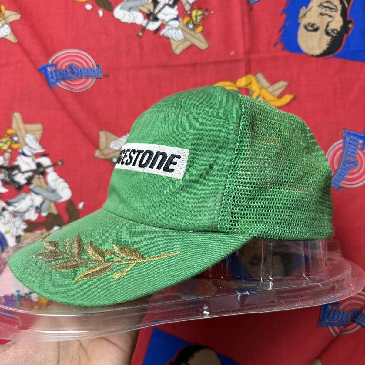 Vintage Vintage bridgestone trucker cap champion racing team Size ONE SIZE - 3 Thumbnail