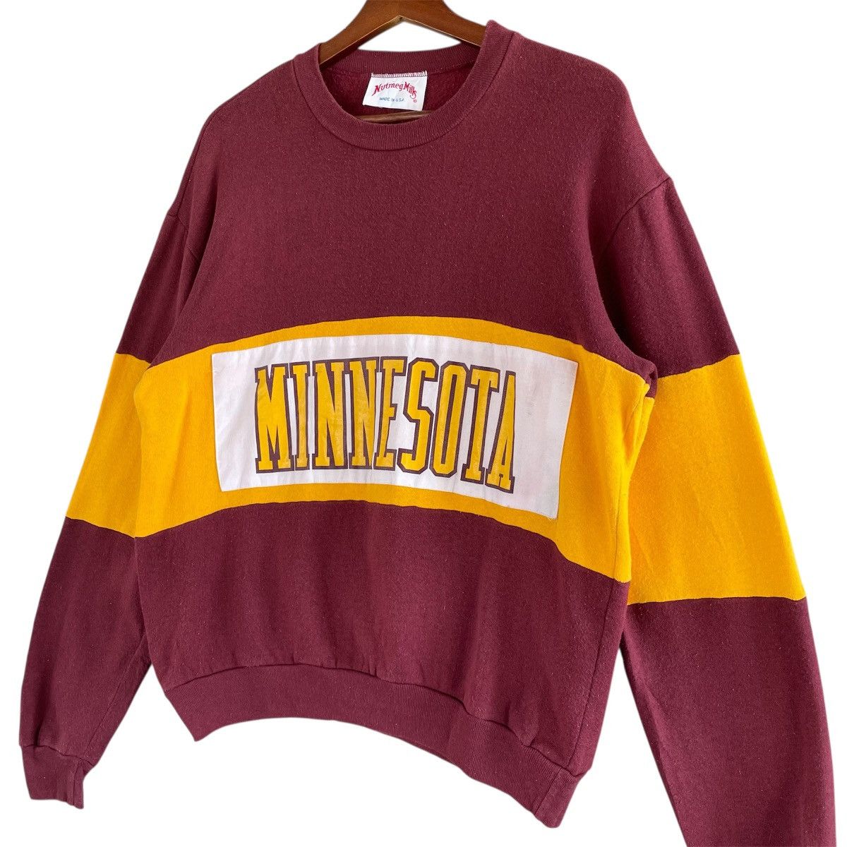 Nutmeg × Vintage Vintage 80s University of Minnesota Crewneck Size US L / EU 52-54 / 3 - 2 Thumbnail