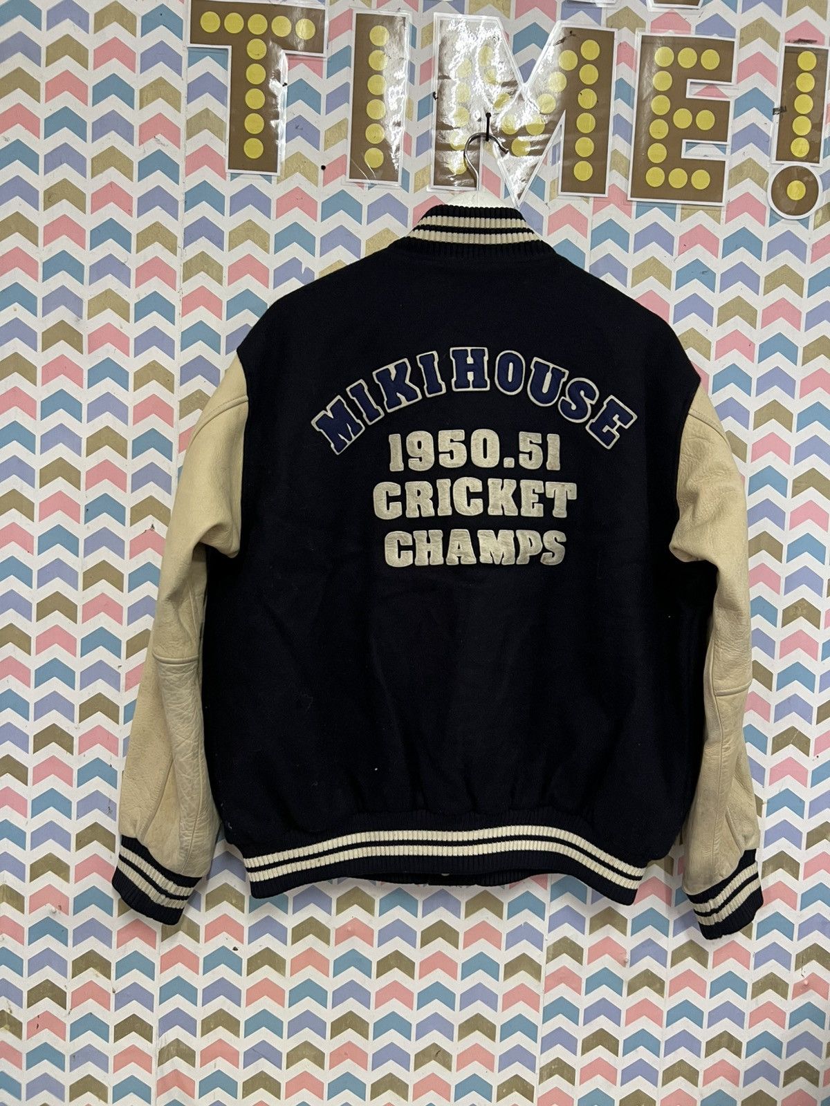 Vintage 90s VARSITY MIKI HOUSE VARSITY Size US XL / EU 56 / 4 - 1 Thumbnail