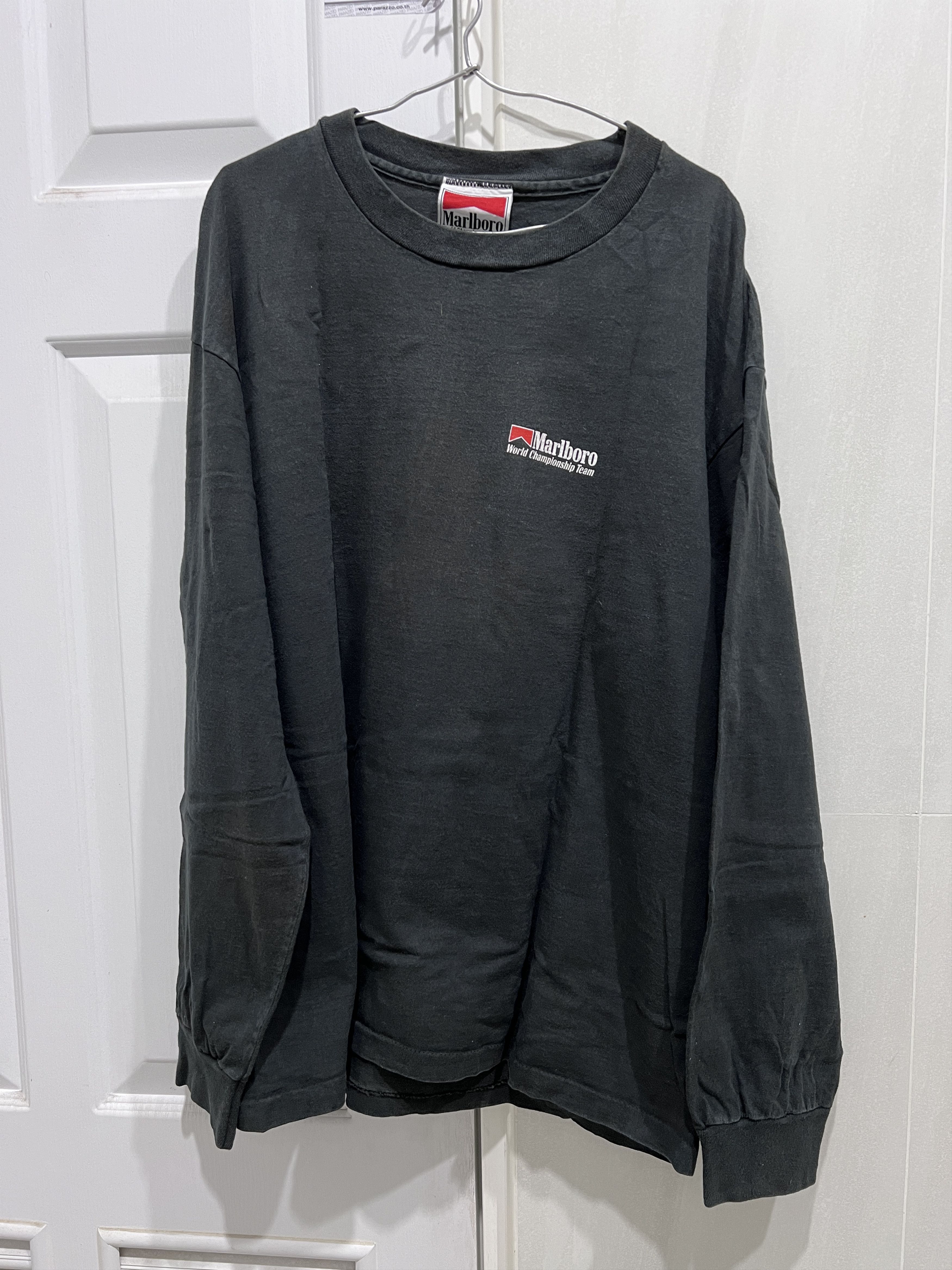 Formula 1 Rare Vintage 90s Marlboro World Championship Team Promo Tee Size US XL / EU 56 / 4 - 2 Thumbnail