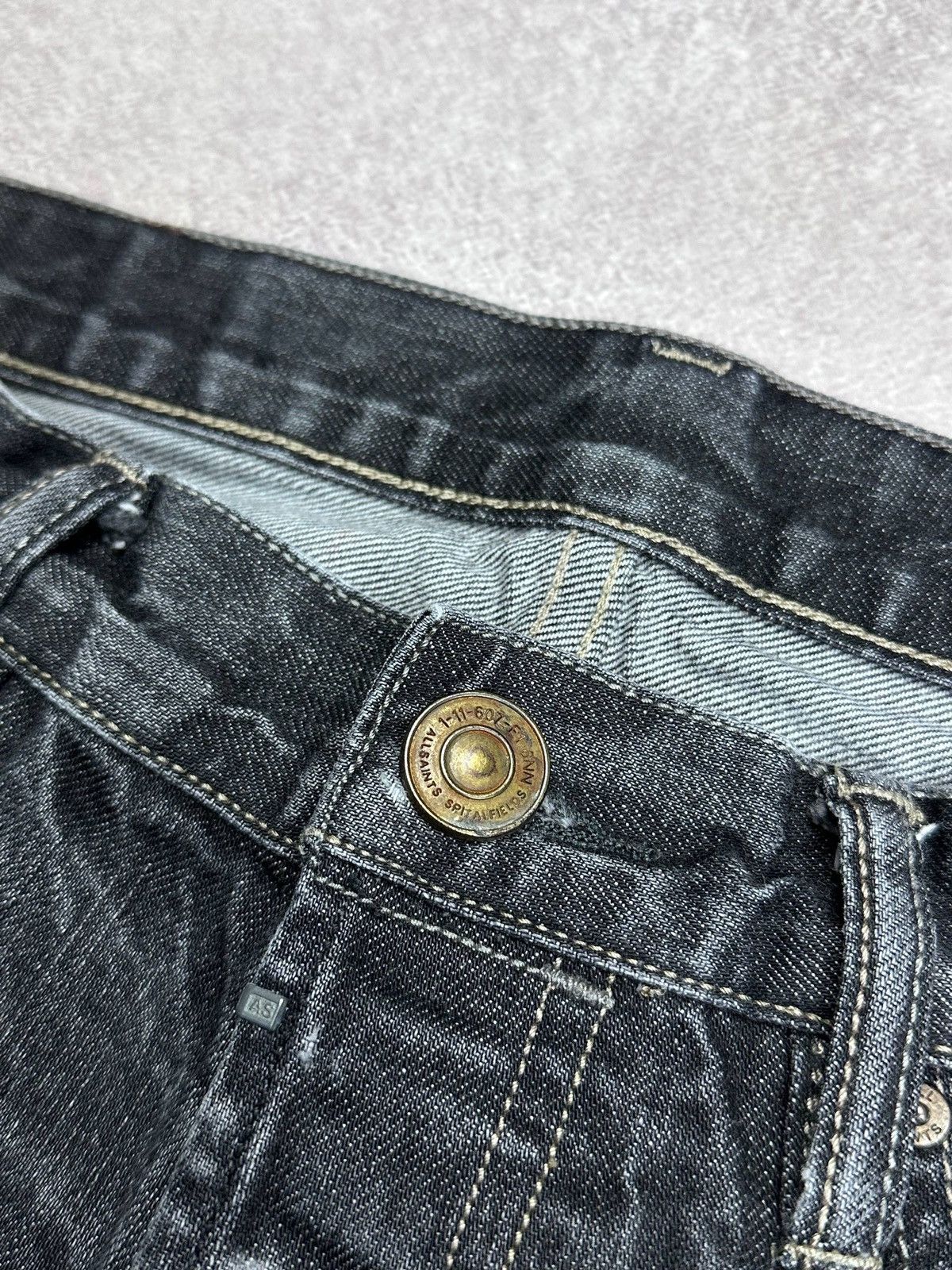Allsaints Allsaints Grey Baggy Perfect Denim Jeans 32 M Size US 32 / EU 48 - 7 Thumbnail
