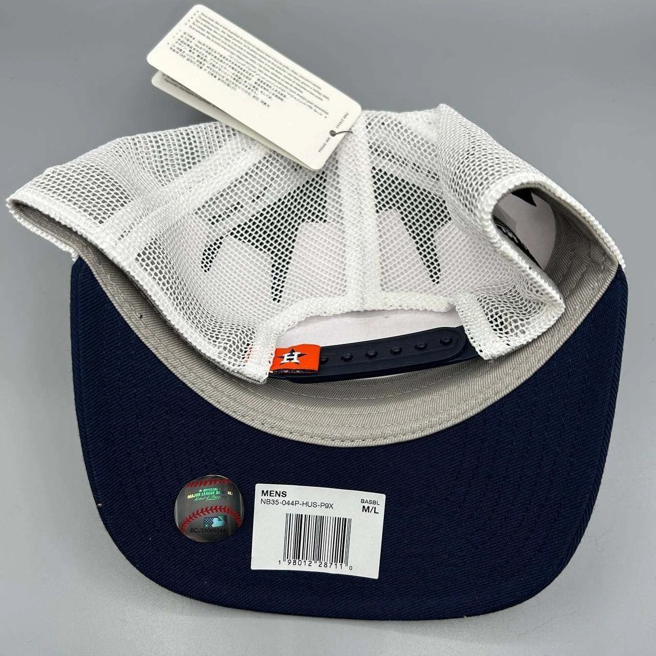 Nike Houston Astros x Nike Rise Trucker Hat Men M-L Snap Back New Size ONE SIZE - 7 Thumbnail