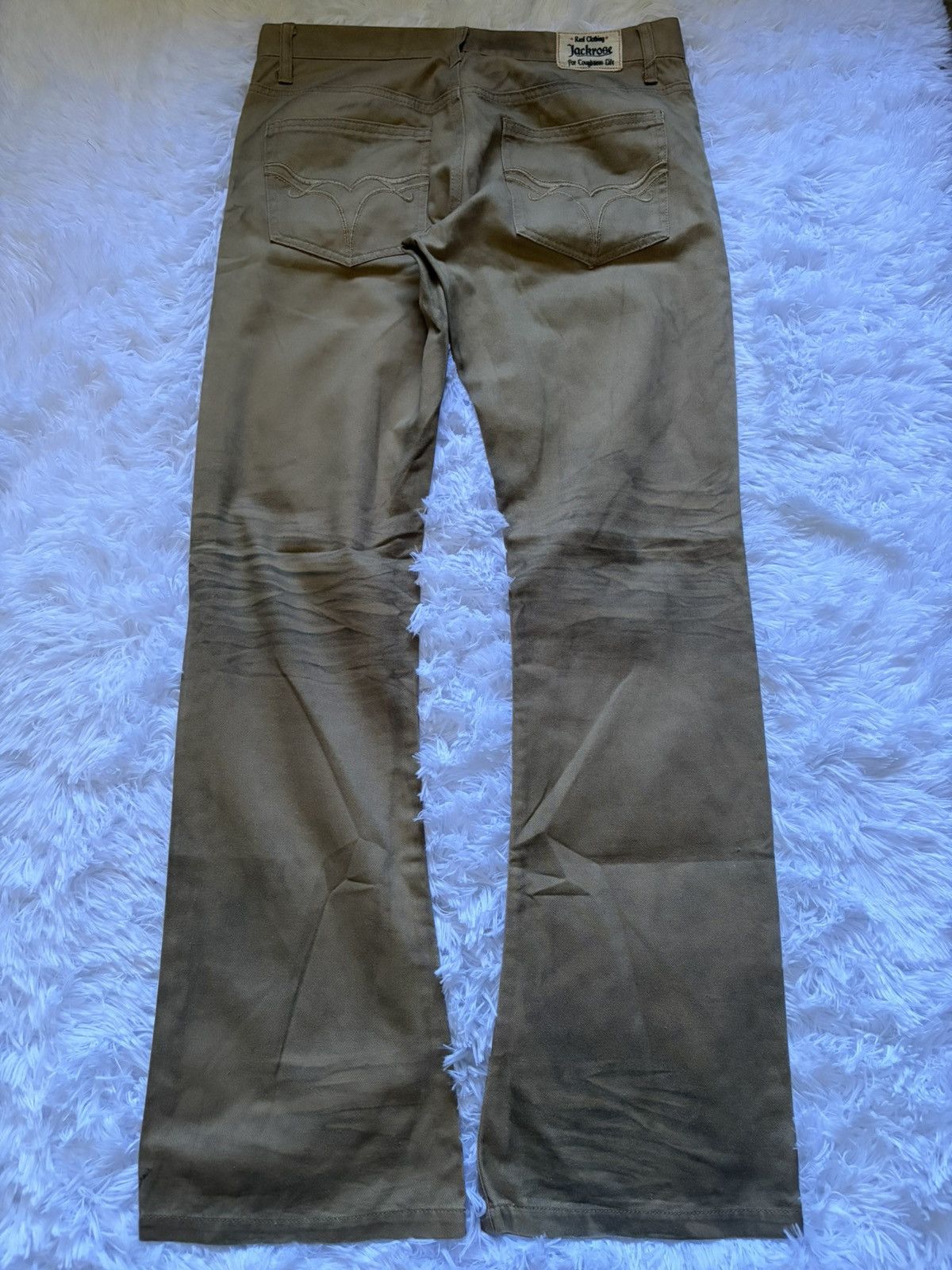 JACKROSE Jackrose Japan mudwash flared jeans Size US 32 / EU 48 - 4 Thumbnail
