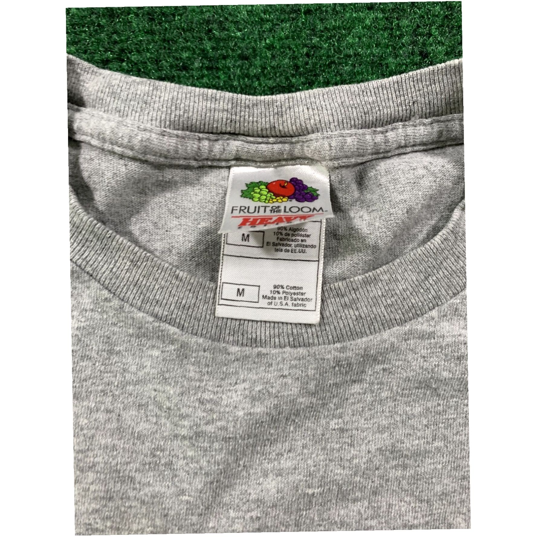 Soffe Fruit of the loom NAVY Grey shirt Size M Size US M / EU 48-50 / 2 - 2 Thumbnail
