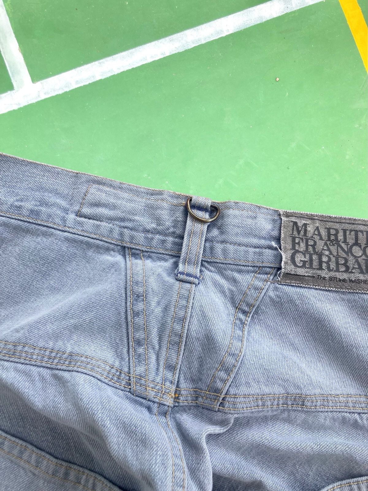 Marithe + Francois Girbaud Vintage Marithe Francois Girbaud Zip Pocket Denim Pants Size 28" / US 6 / IT 42 - 10 Thumbnail
