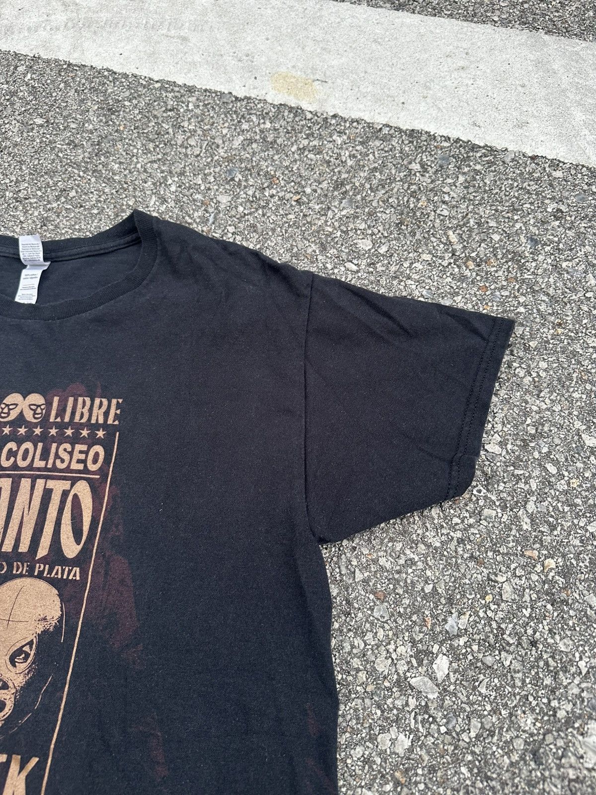 Vintage × WWF Vintage Mascara Black Shadow Tshirt Size US L / EU 52-54 / 3 - 3 Thumbnail