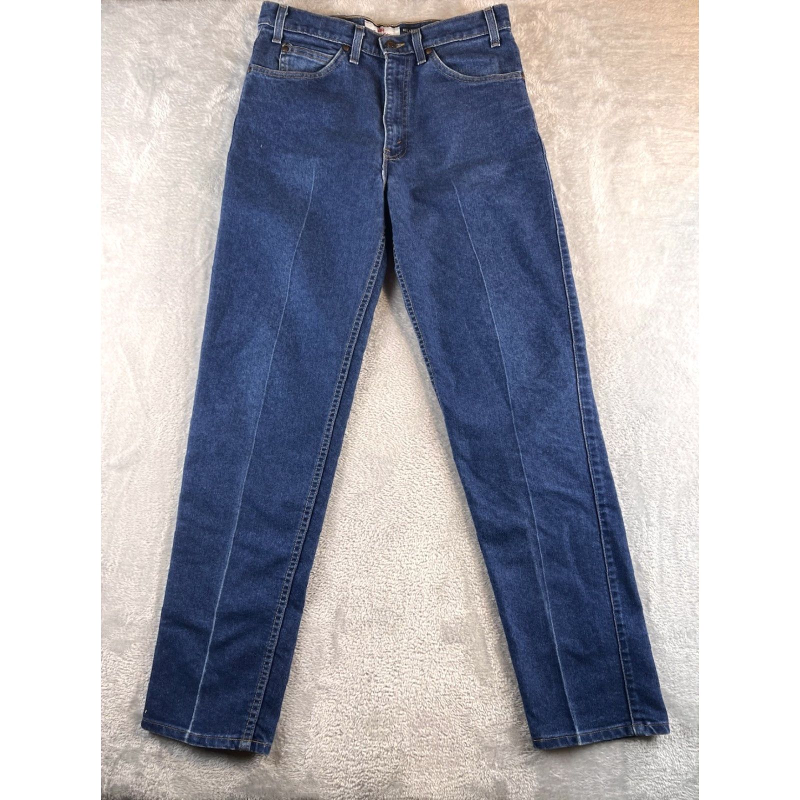 Levi's VINTAGE Levis 540 Jeans Mens 32x34 Straight Leg USA Brown Tab Denim Cotton Comfortable Pockets 90s Size US 32 / EU 48 - 2 Thumbnail