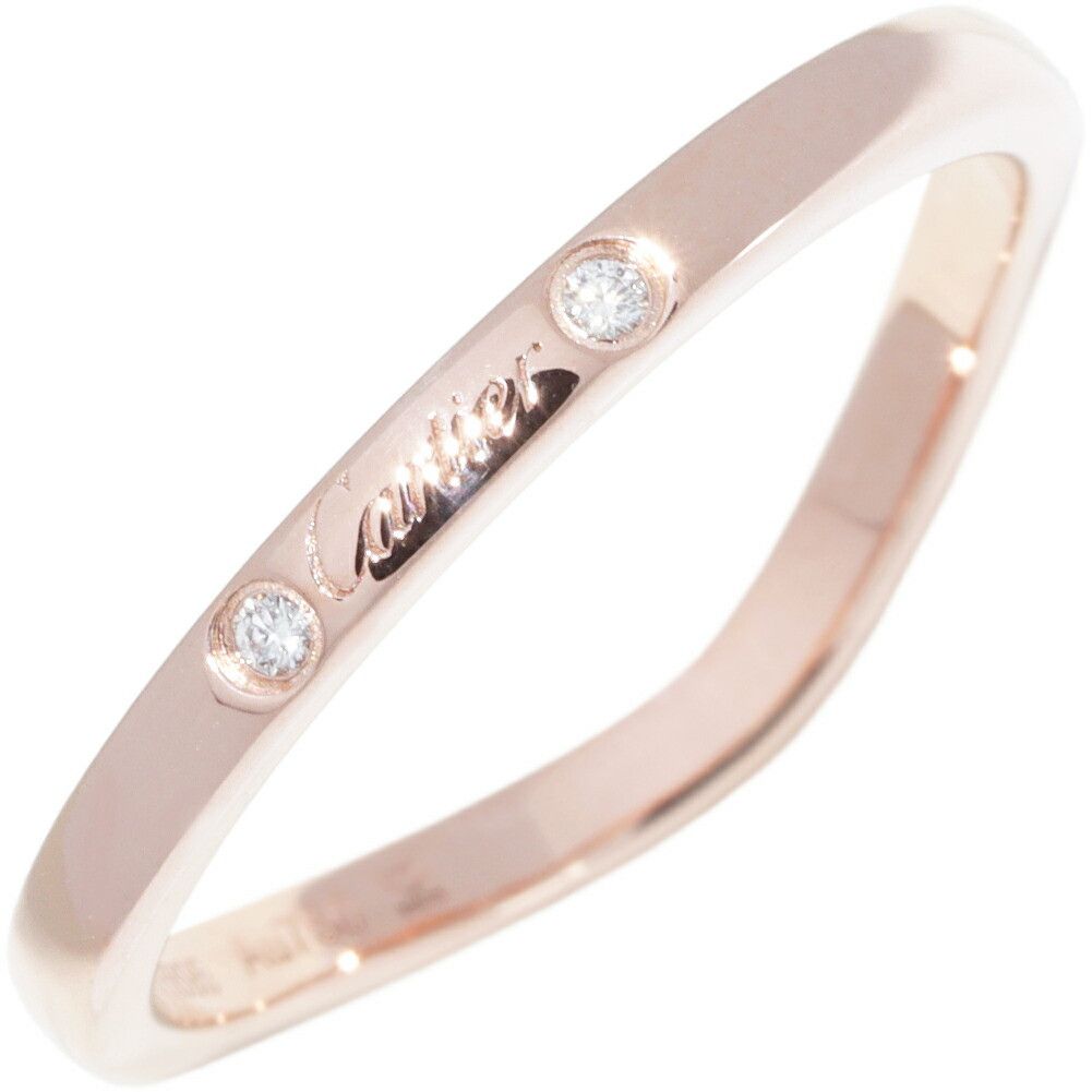 Cartier Cartier Cartier Ballerine Au750 Diamond Ring Size 53 Precious Metal Ring B40986 DUTY FREE for USA Size ONE SIZE - 1 Thumbnail