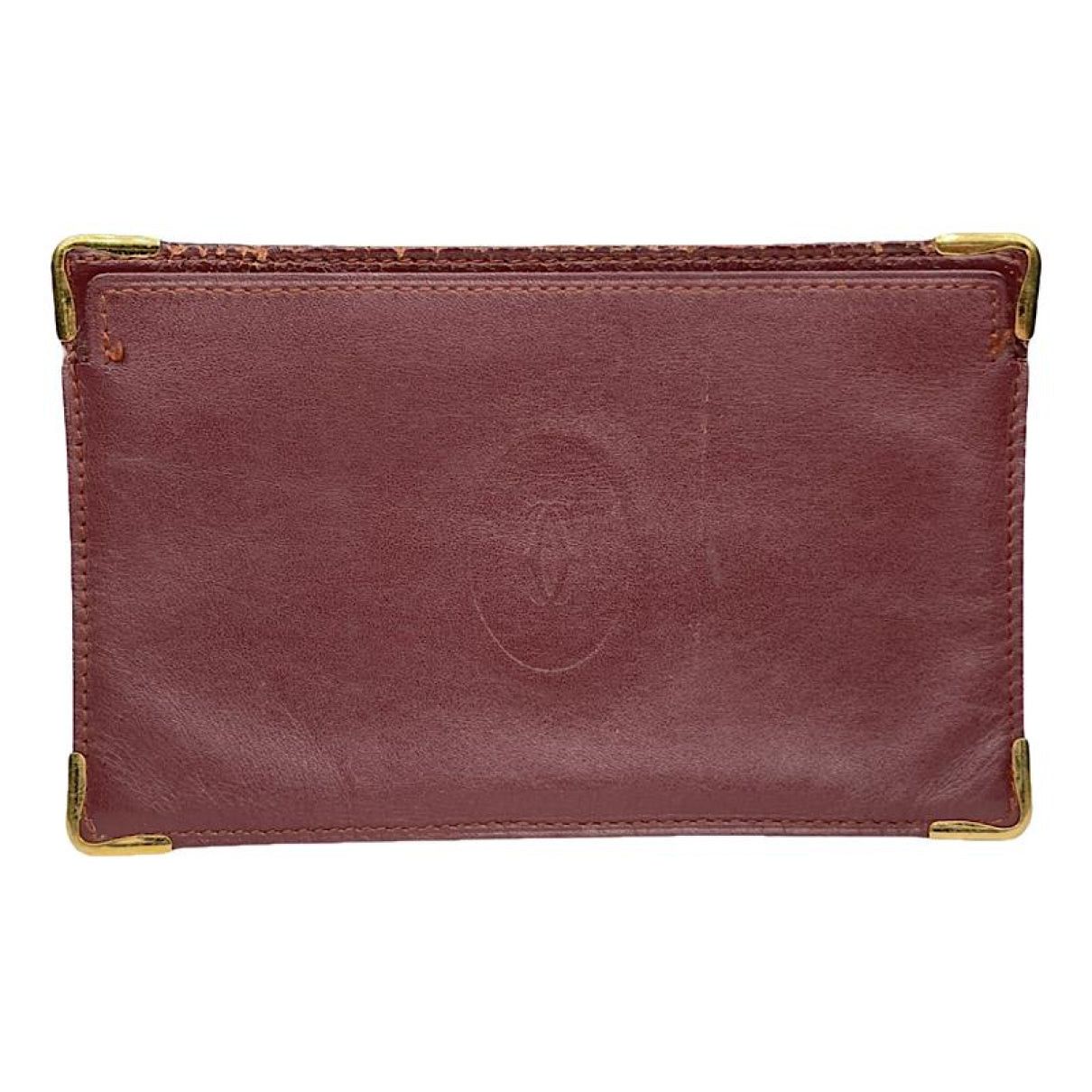 Cartier Burgundy Patent Leather Purse Size ONE SIZE - 1 Thumbnail