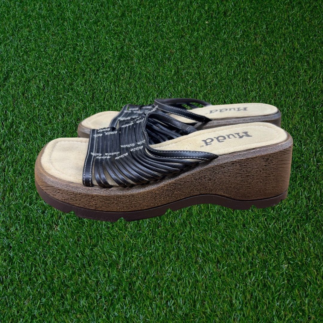Other Vintage Mudd Platform Sandals Size US 7 / IT 37 - 2 Thumbnail