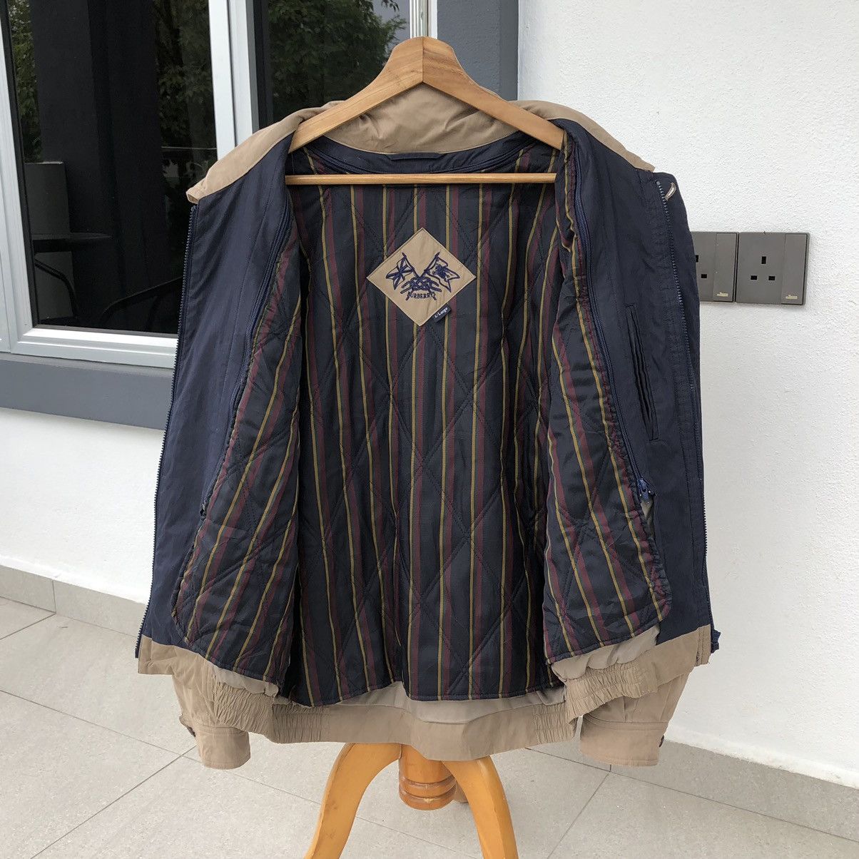 Burberry Vintage Burberrys Prorsum Bomber Jacket Size US L / EU 52-54 / 3 - 6 Thumbnail