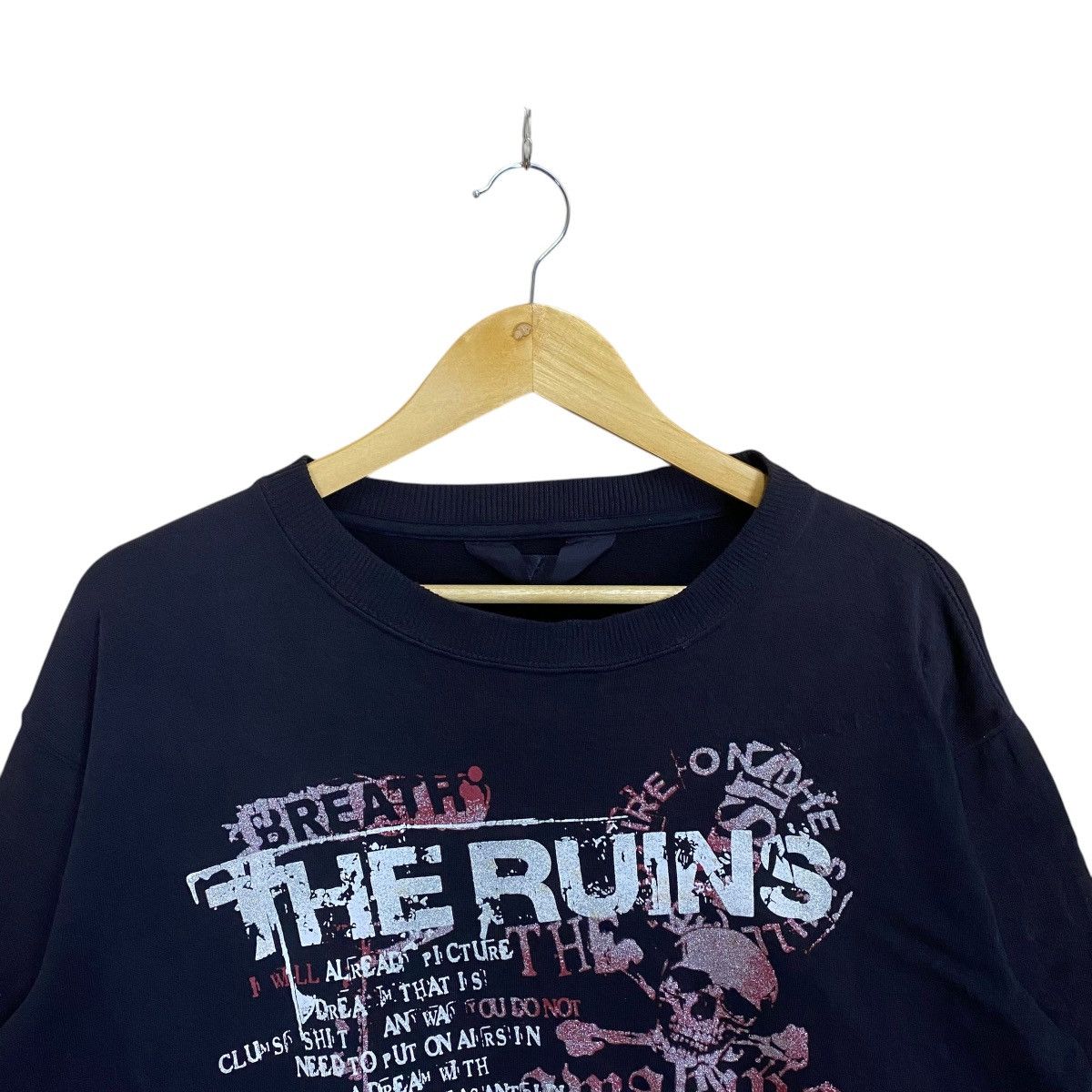 If Six Was Nine × Japanese Brand × Vintage The Run A Making Liverpool Black Edge Crewneck Sweatshirt Size US L / EU 52-54 / 3 - 4 Thumbnail