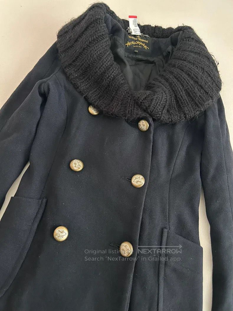 Vivienne Westwood Vivienne Westwood Knit Collar Double Breasted Gold Buttone Size M / US 6-8 / IT 42-44 - 5 Thumbnail