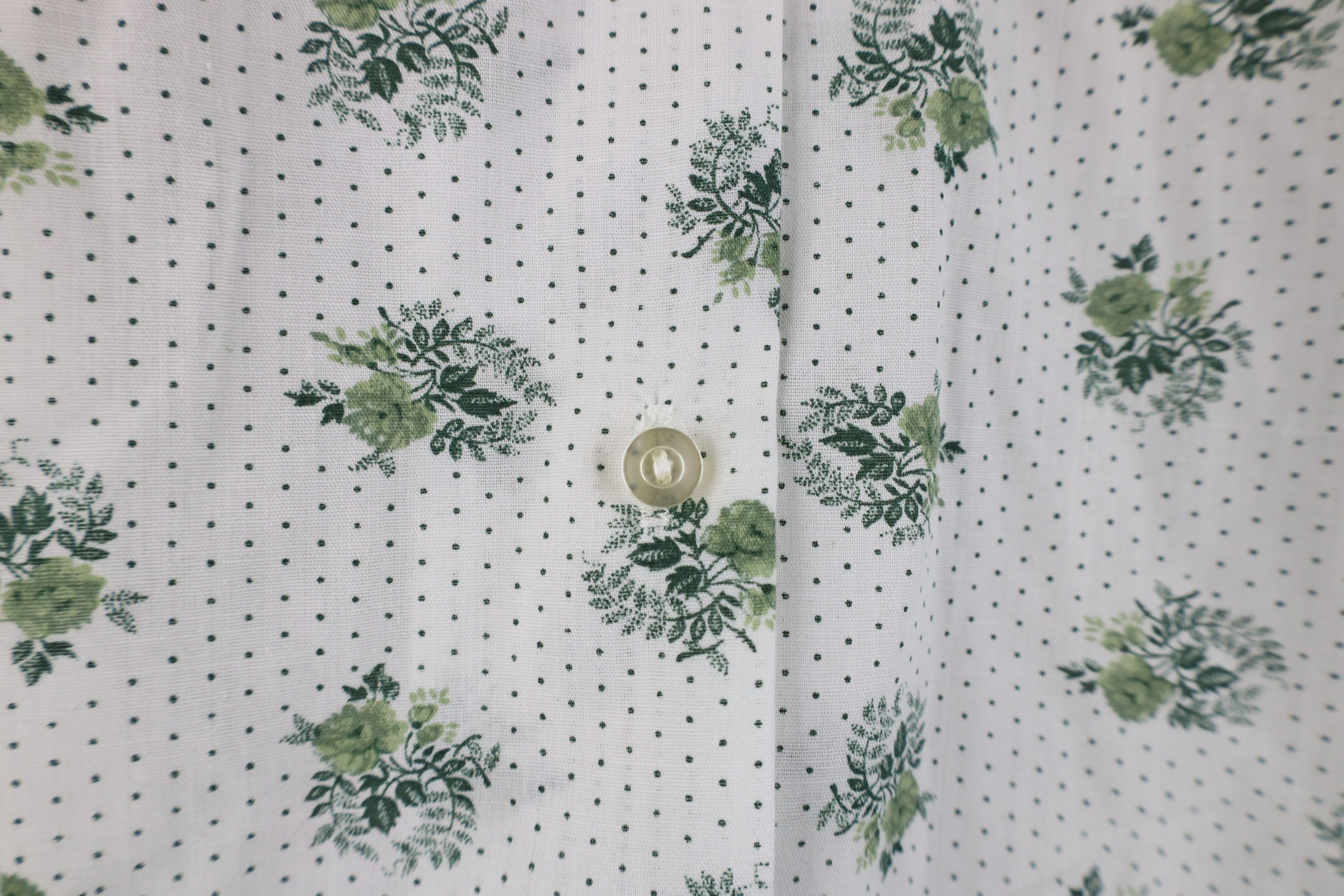 Vintage Vintage 60s 70s Rockabilly Flower Collared Button Shirt Size L / US 10 / IT 46 - 6 Thumbnail