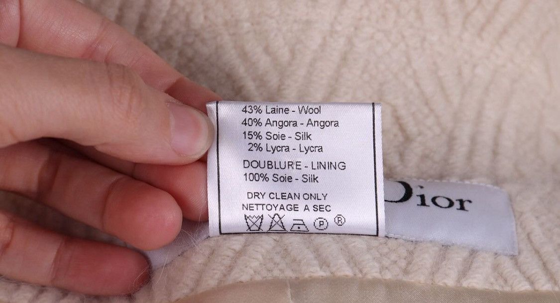 Dior Christian Dior Galliano FW2000 Wool Angora Pattern Jacket Size M / US 6-8 / IT 42-44 - 7 Thumbnail