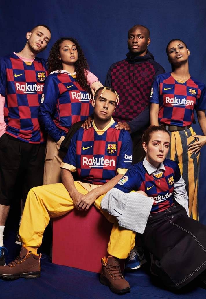 Nike FC Barcelona Nike 2019 - 2020 Player's Issue Home Shirt Size US M / EU 48-50 / 2 - 4 Thumbnail