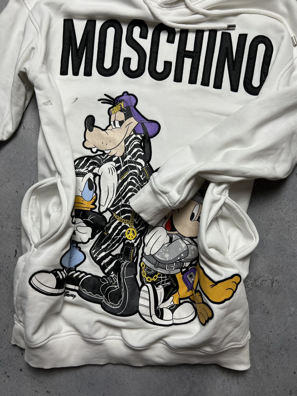 Disney Women’s H&M x Moschino x Disney Long Hooded Dress Rare Lux Size US S / EU 44-46 / 1 - 10 Thumbnail