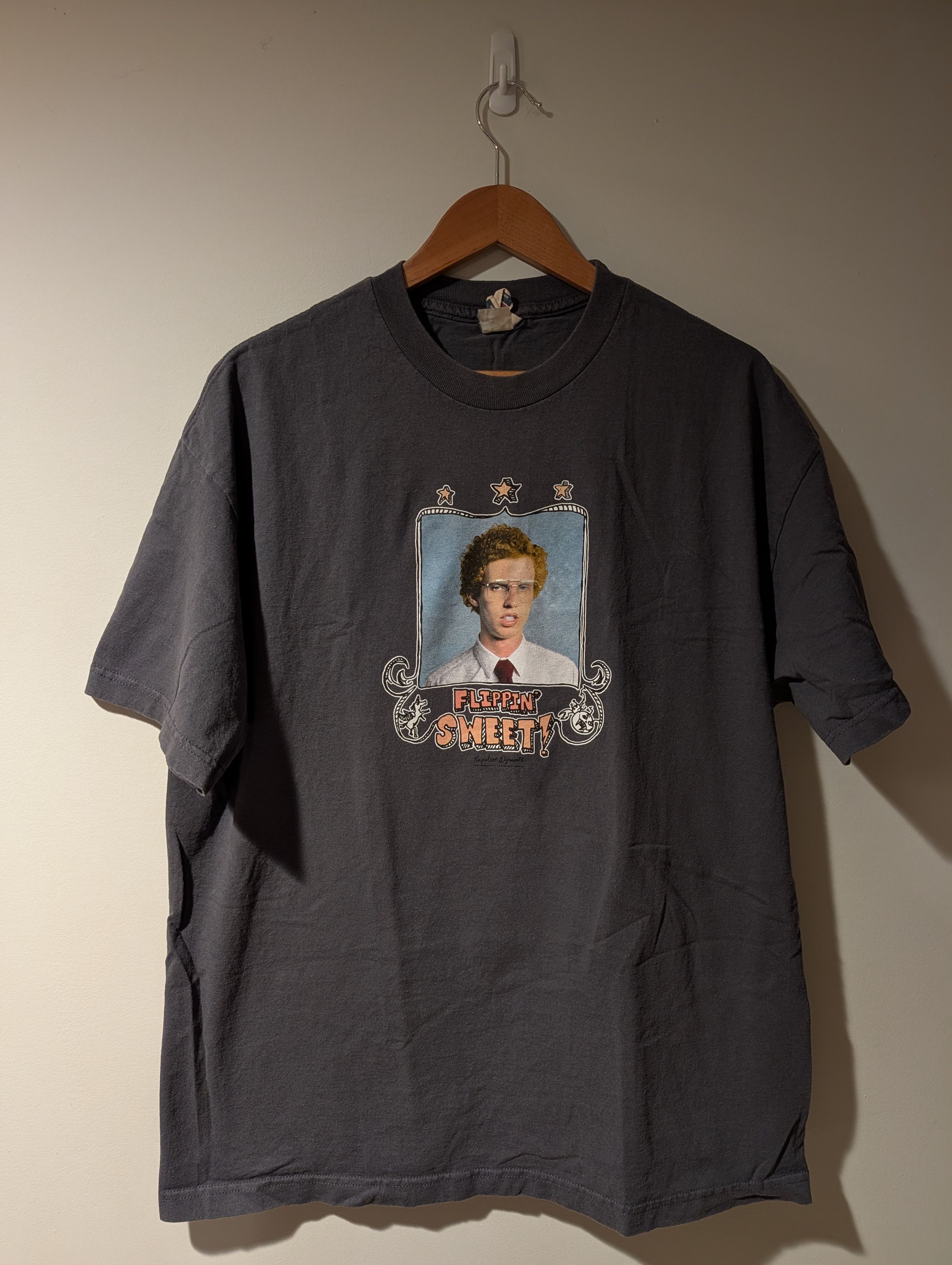 Vintage Napoleon Dynamite Flippin' Sweet! Mighty Vintage T-Shirt Size US XL / EU 56 / 4 - 1 Thumbnail