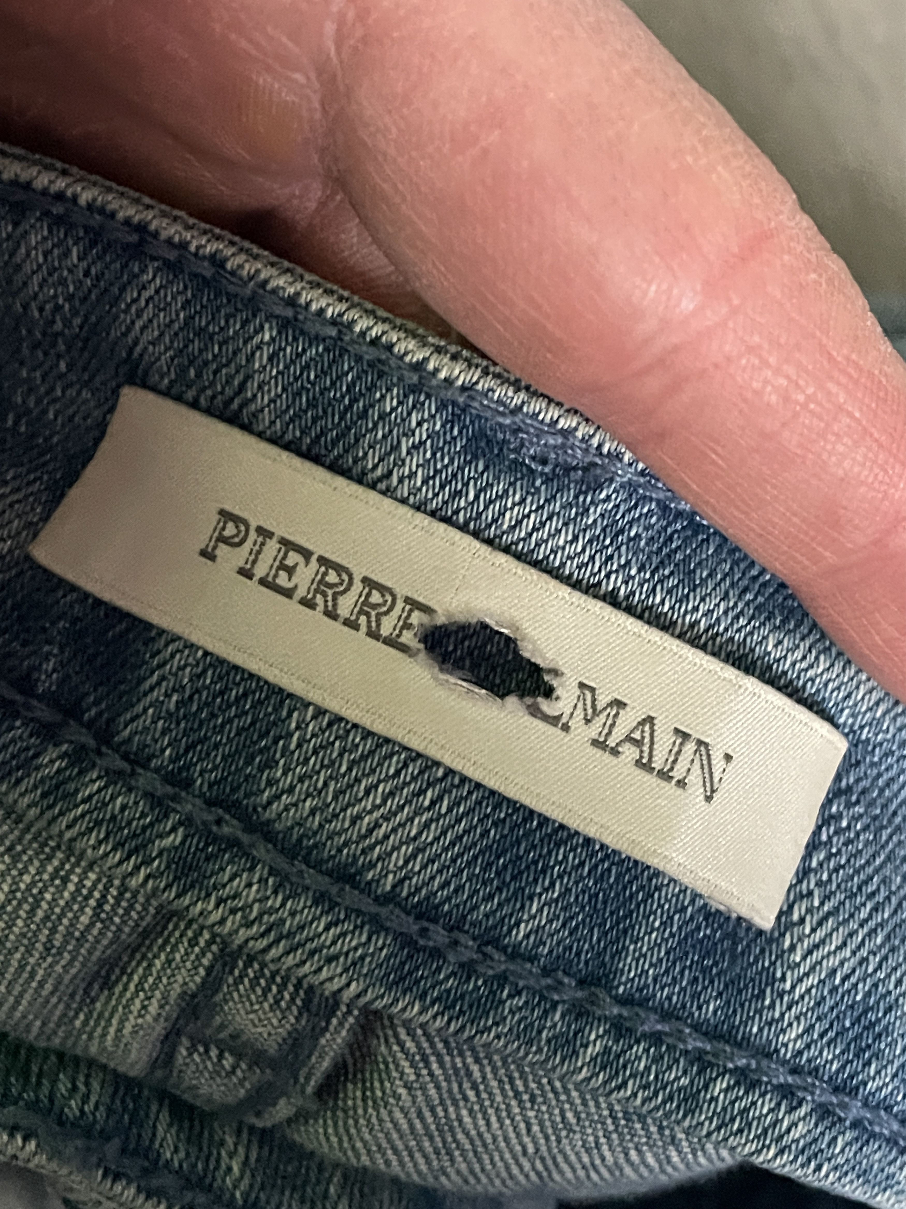 Balmain BALMAIN LIGHT WASHED PATCHED BIKER SLIM FIT SKINNY JEANS Size US 30 / EU 46 - 7 Thumbnail