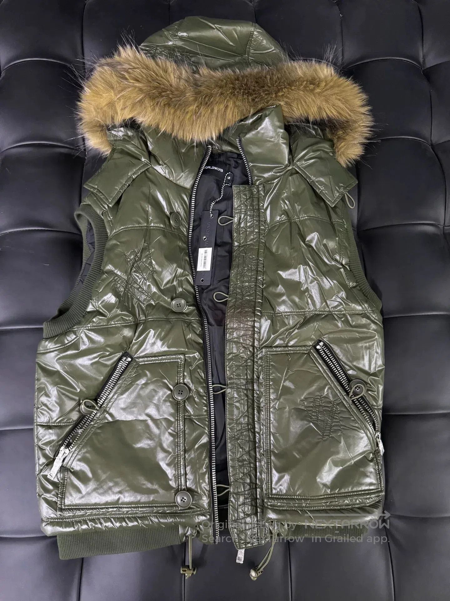 Racer Worldwide Racer Worldwide Military Green Vest. Size US M / EU 48-50 / 2 - 1 Thumbnail