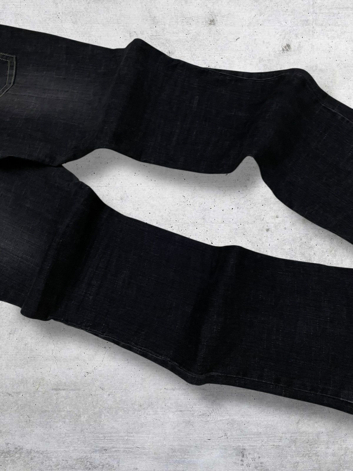 Japanese Brand VINTAGE CAROUGE JAPAN DESIGNER 90S OG FLARED RUNWAY DENIM Size US 32 / EU 48 - 15 Thumbnail