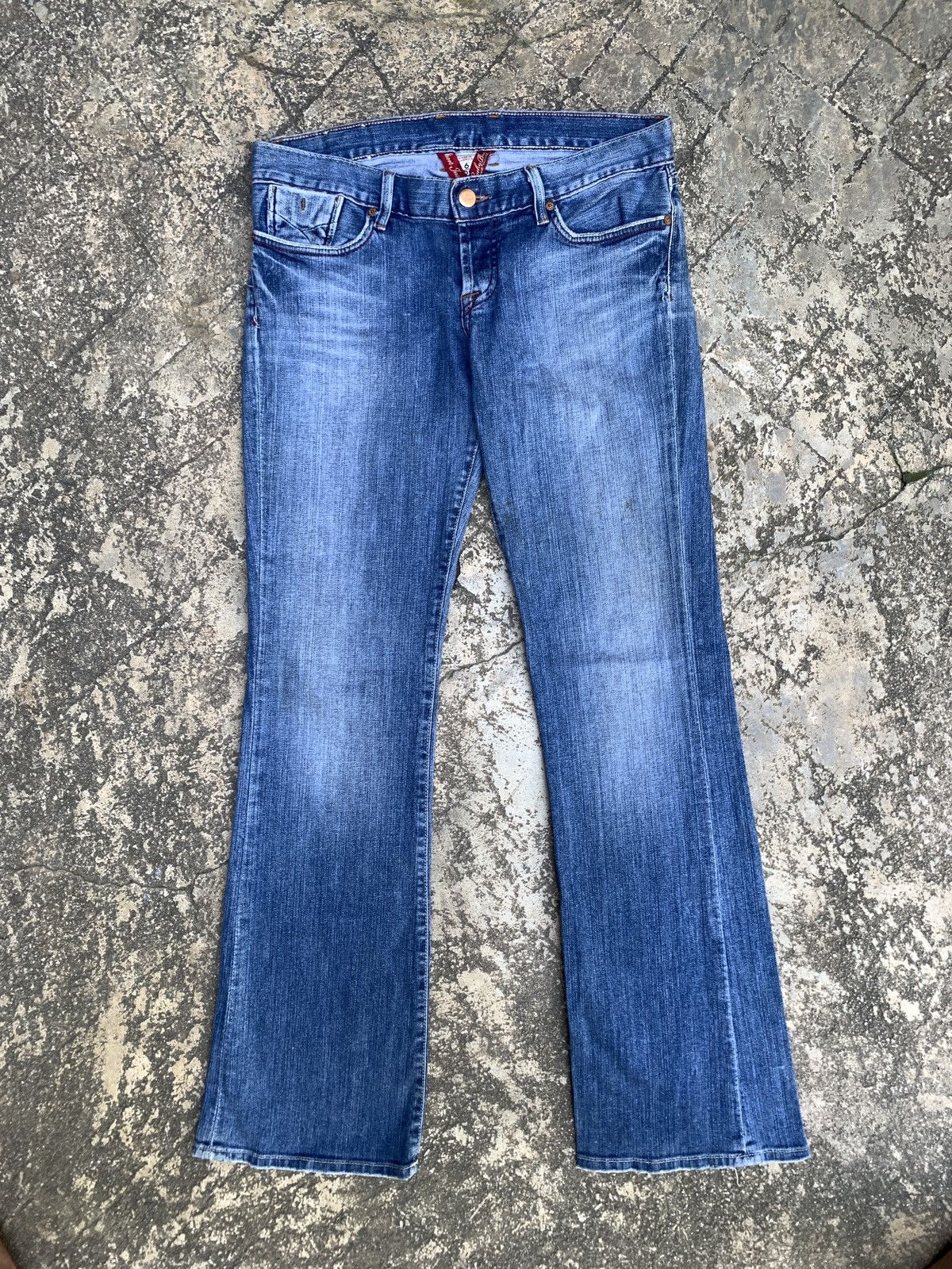 Lucky Brand y2k Lucky Brand by Gene Montesa Straight Jeans Pants Size 28" / US 6 / IT 42 - 2 Thumbnail