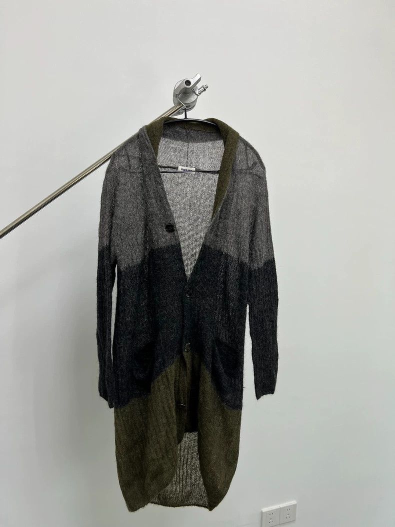 Issey Miyake issey miyake Color-block knit cardigan sweater 2503-Nextarr Size US M / EU 48-50 / 2 - 2 Thumbnail