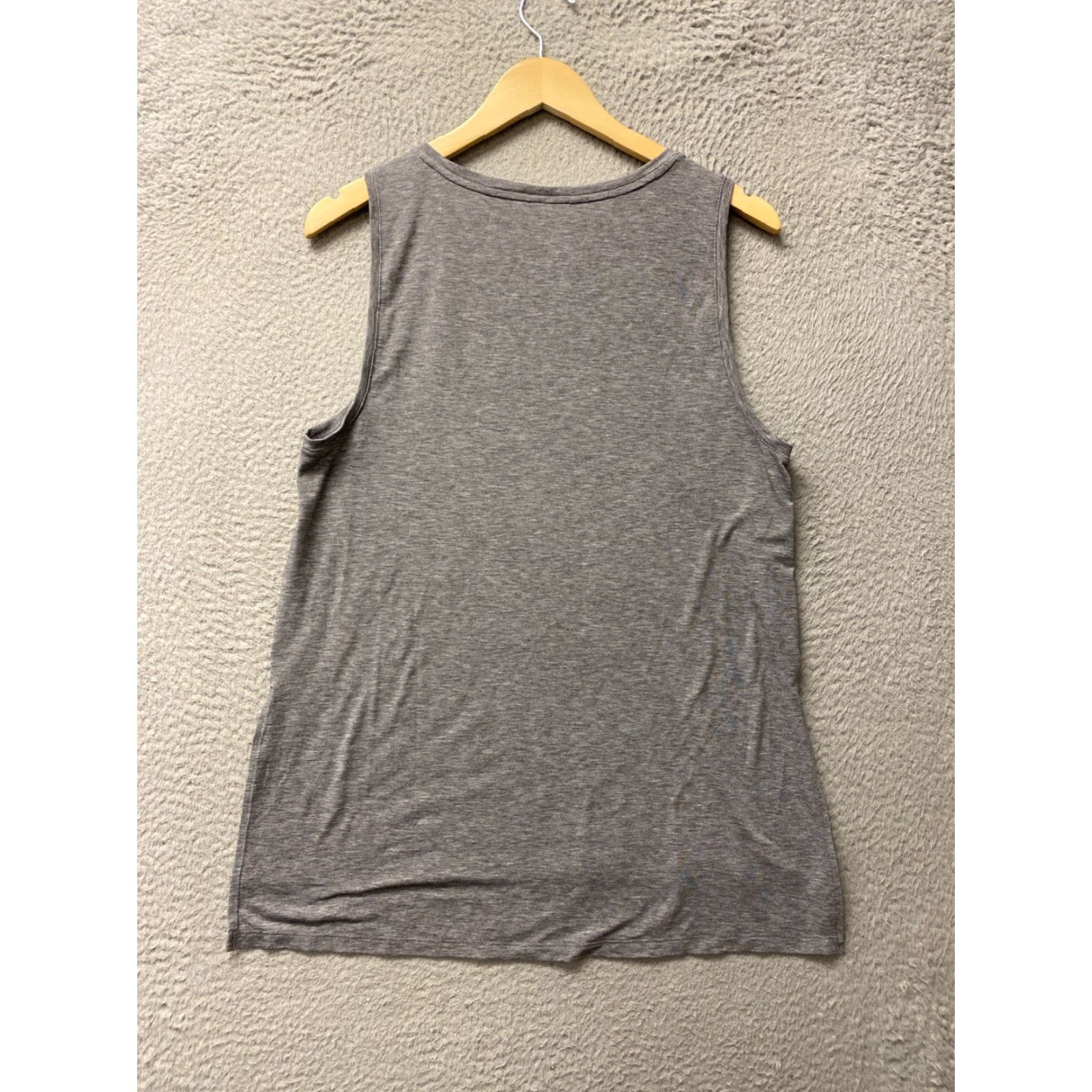 Gap Gap Tank Shirt Women S Gray Pullover Loose Crew Neck Knit Cotton Blend Solid Basic Preppy All Seasons Breathable Casual Party/Cocktail Womens Size S / US 4 / IT 40 - 5 Thumbnail