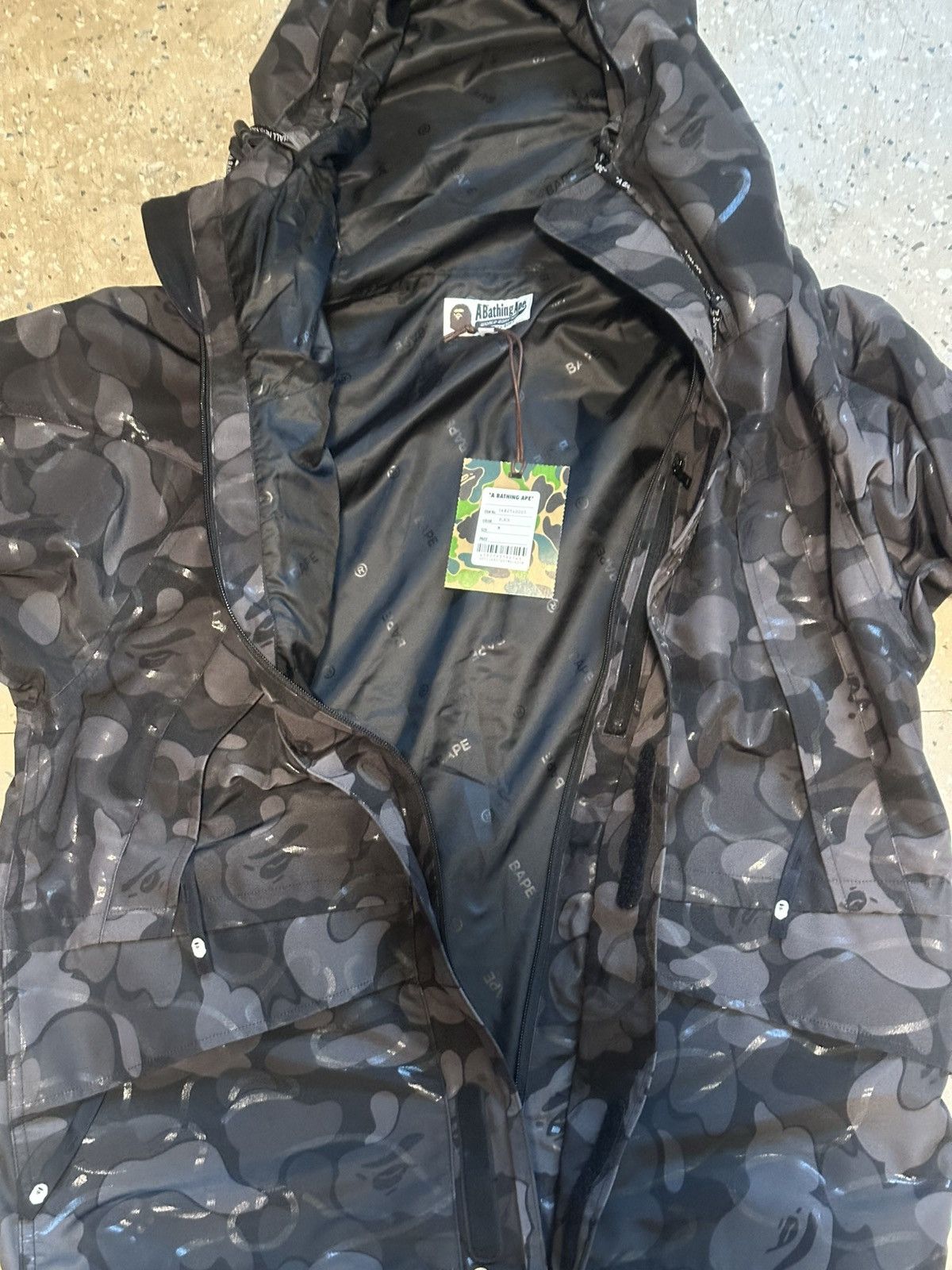 Bape Bape Camo snowboarding Jacket Size US M / EU 48-50 / 2 - 2 Thumbnail