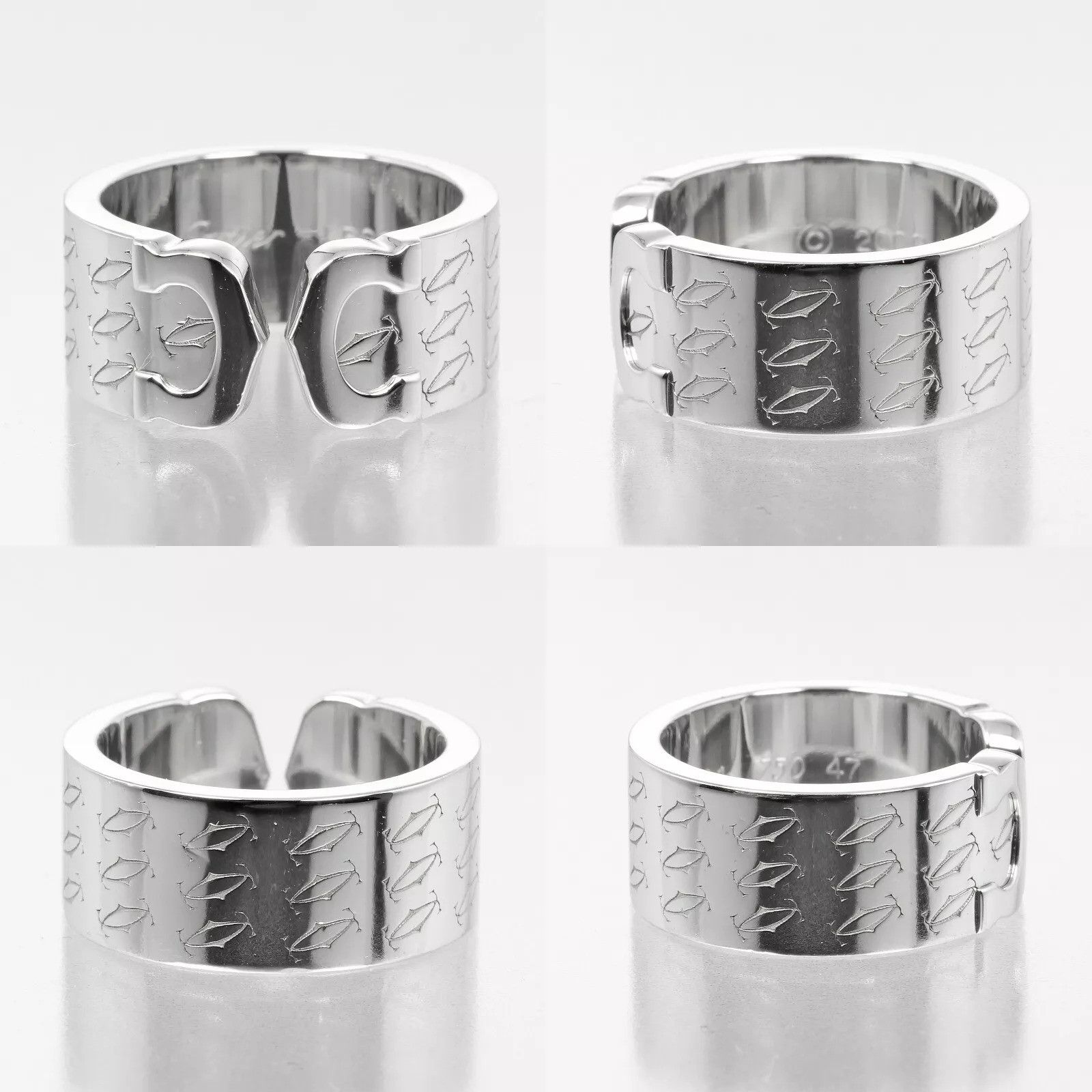 Cartier CARTIER 2C Happy Birthday Ring Christmas 2000 Size ONE SIZE - 5 Thumbnail