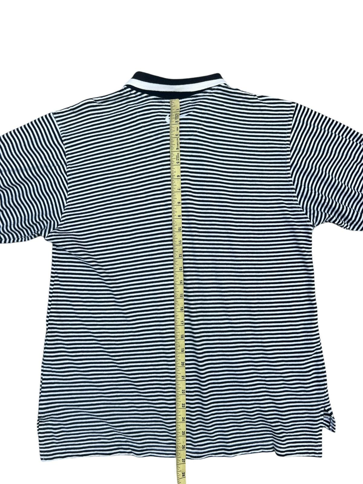 Nike × Vintage Vintage Nike Golf Striped Polo Shirt Faded Size US M / EU 48-50 / 2 - 12 Thumbnail