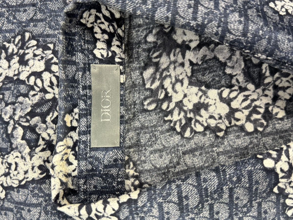 Dior OBLIQUE PRINT SILK SHIRT Size US L / EU 52-54 / 3 - 3 Thumbnail