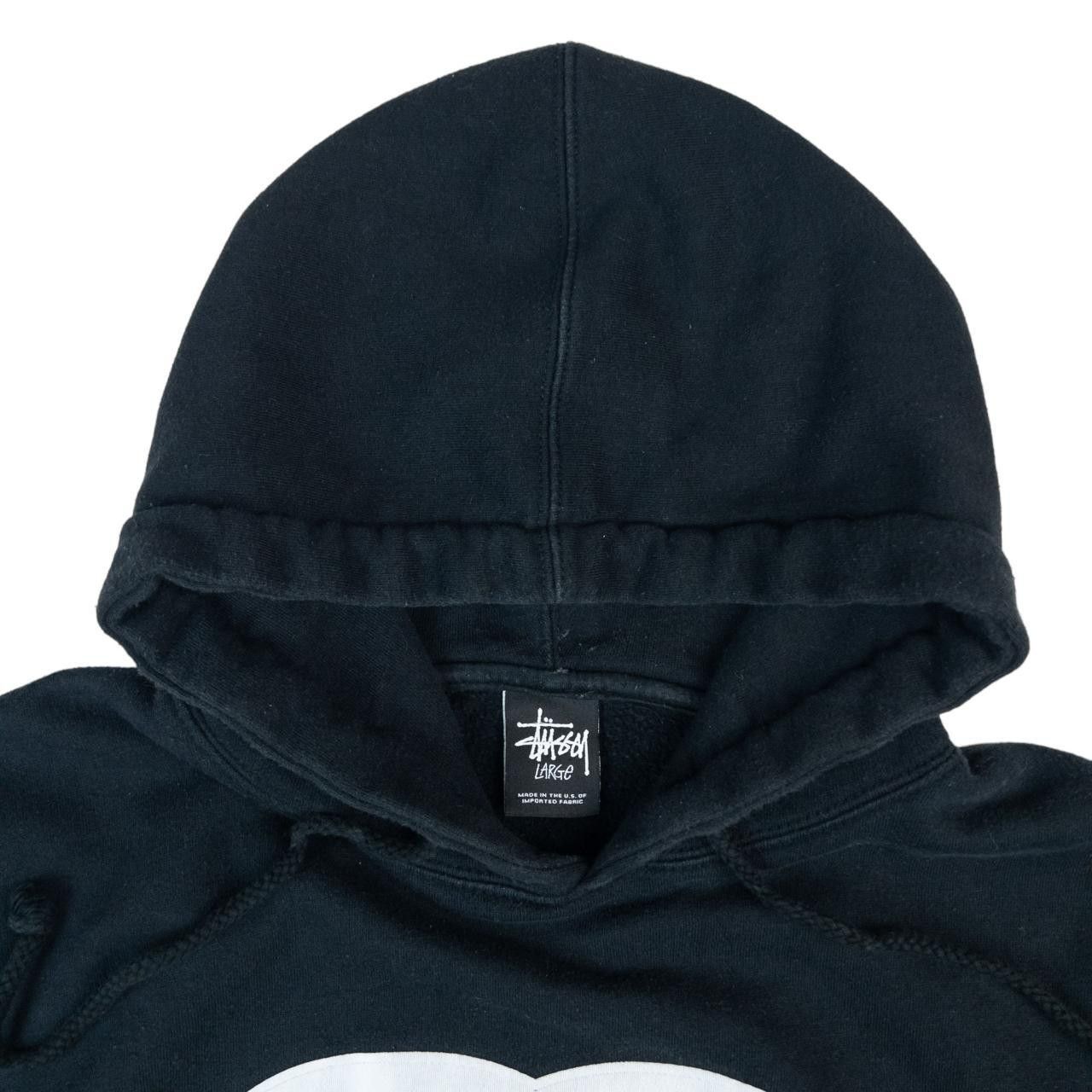 Stussy Vintage Stussy Reflective Logo Hoodie Size L Size US L / EU 52-54 / 3 - 5 Thumbnail