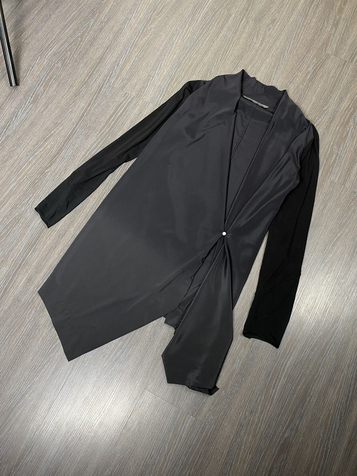 Japanese Brand DEMOO PARKCHOONMOO black transform Cardigan dress Size S / US 4 / IT 40 - 1 Thumbnail