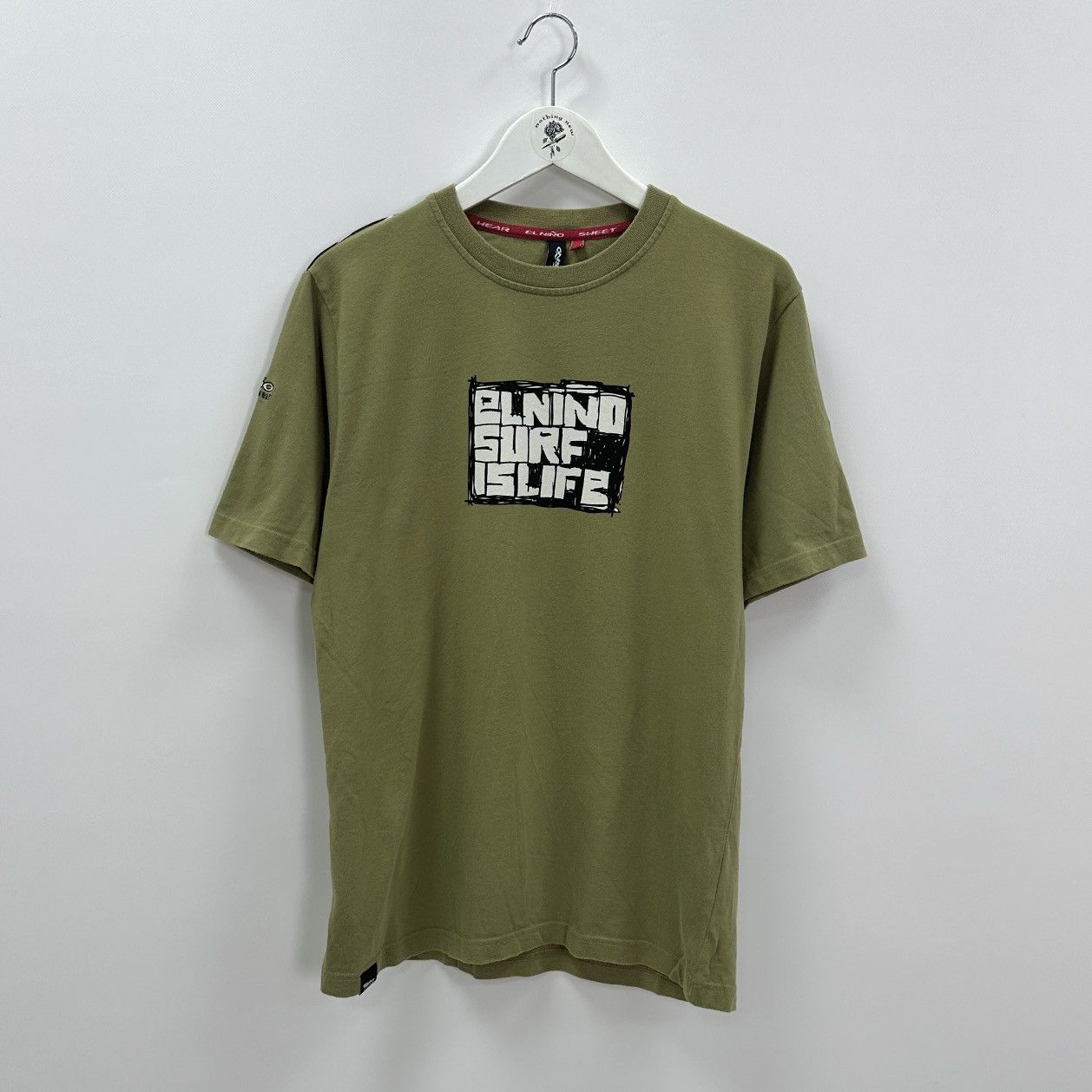 Vintage Vintage 00s El Nino Surf is Life surfing tee y2k hype rare Size US M / EU 48-50 / 2 - 1 Thumbnail