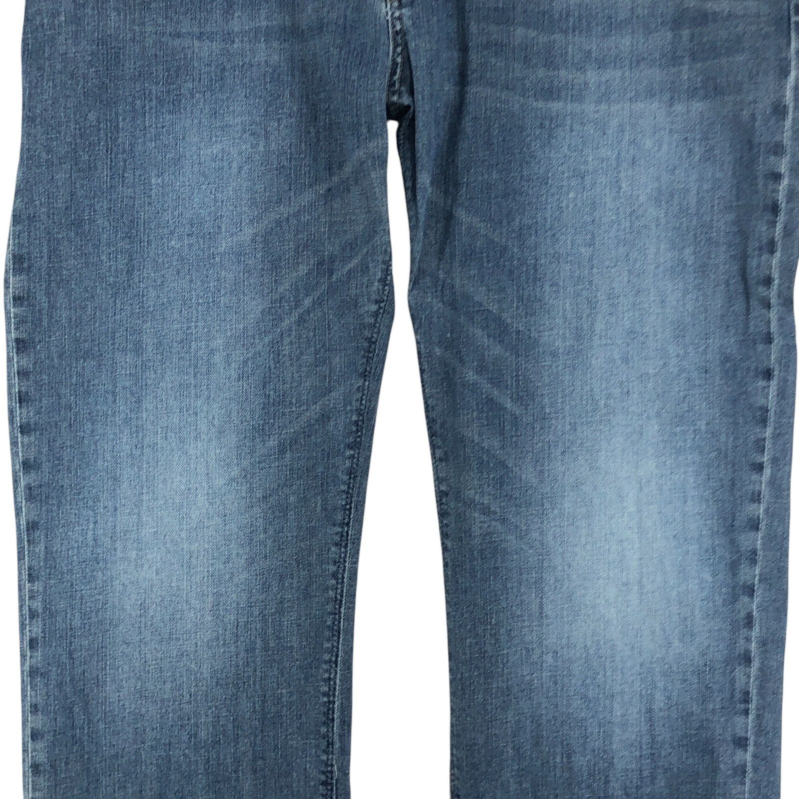 Peter Millar Peter Millar Size 38x28 Jeans 5 Pocket Stretch Blue *HEMMED Size US 38 / EU 54 - 3 Thumbnail