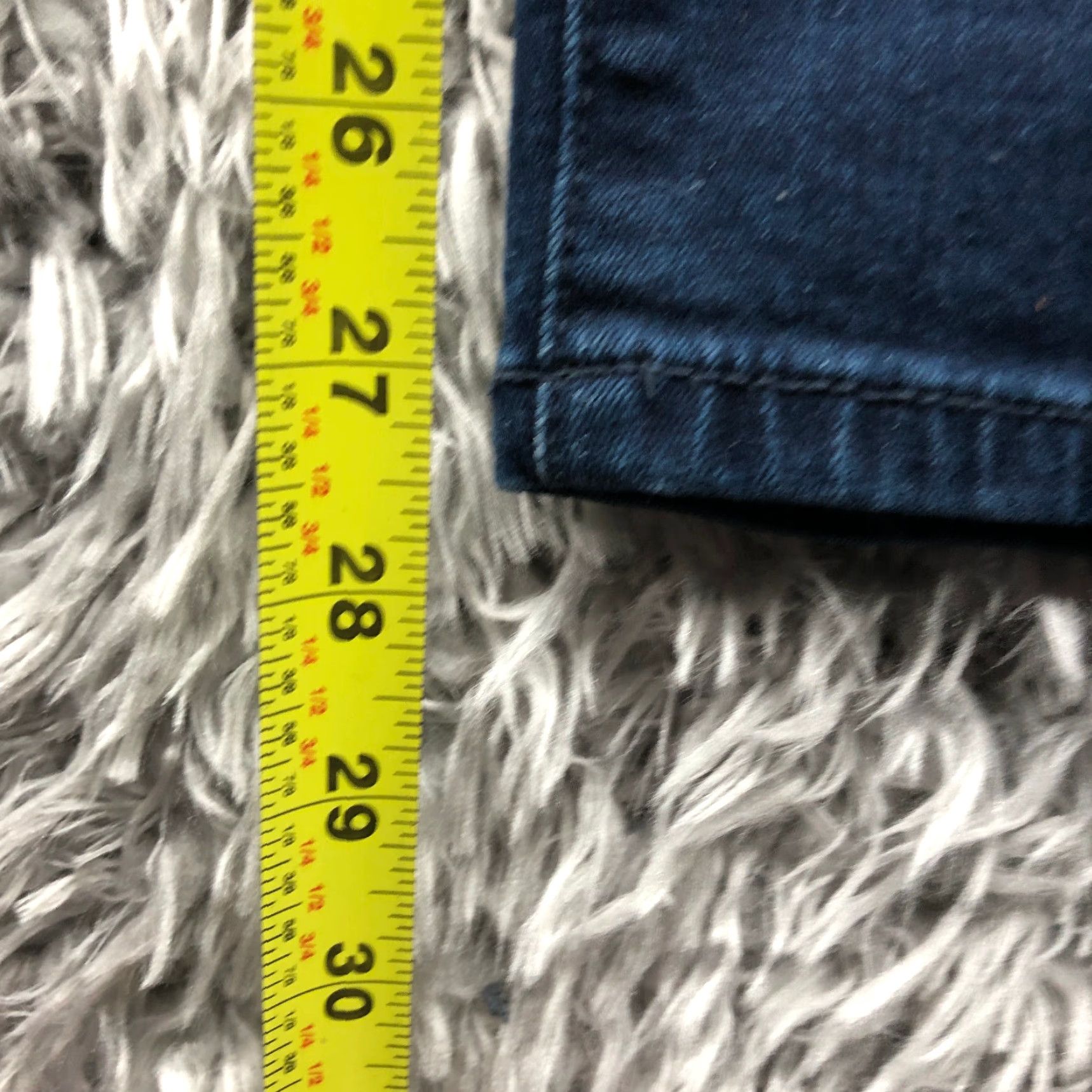 Denime Royalty for Me Jeans Womens Size 6 Mid Rise Denim Skinny Blue Size 28" / US 6 / IT 42 - 3 Thumbnail