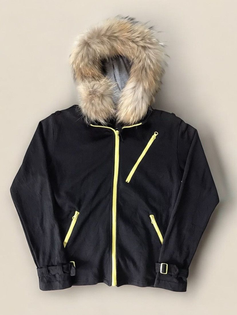 Japanese Brand Euphistic Faux Fur Zip Up LGB STYLE Hoodie Size US M / EU 48-50 / 2 - 2 Thumbnail