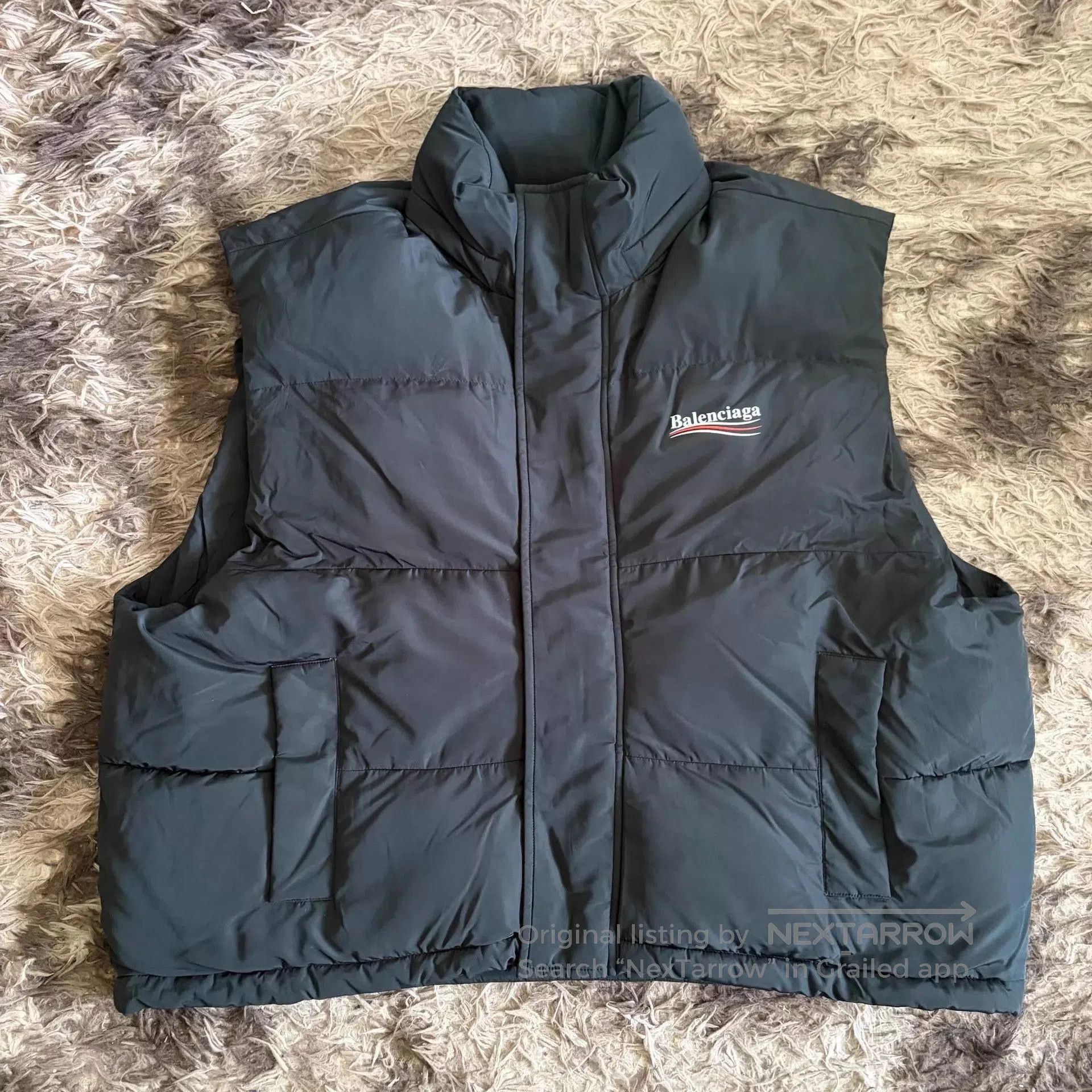 Balenciaga Multi Puffer Vest with Front Pockets . Size US S / EU 44-46 / 1 - 1 Thumbnail