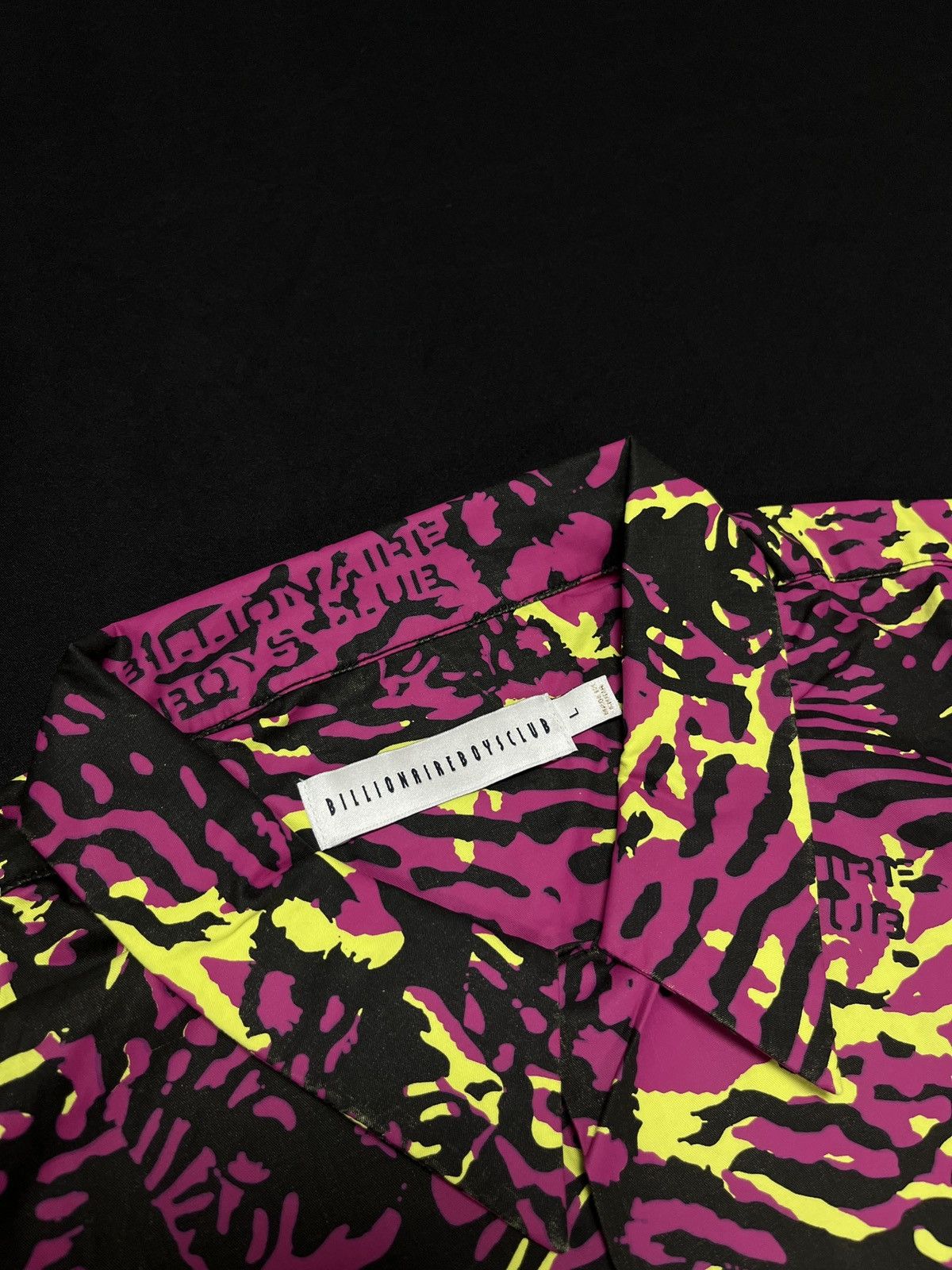 Billionaire Boys Club Billionaire Boys Club BBC Fish Camo Vacation Shirt Pink L Size US L / EU 52-54 / 3 - 2 Thumbnail