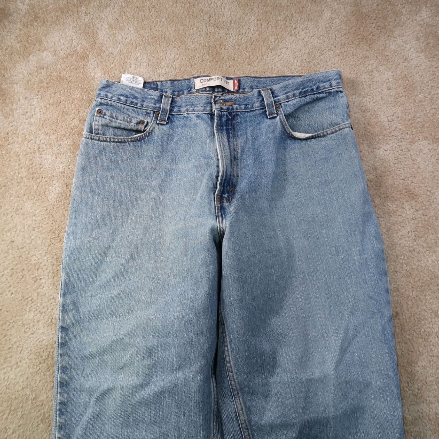 Levi's VINTAGE Levi's 560 Comfort Fit Jeans Men 36x30 Blue Denim Baggy Y2K Streetwear 80s 90s Mens Size US 36 / EU 52 - 2 Thumbnail