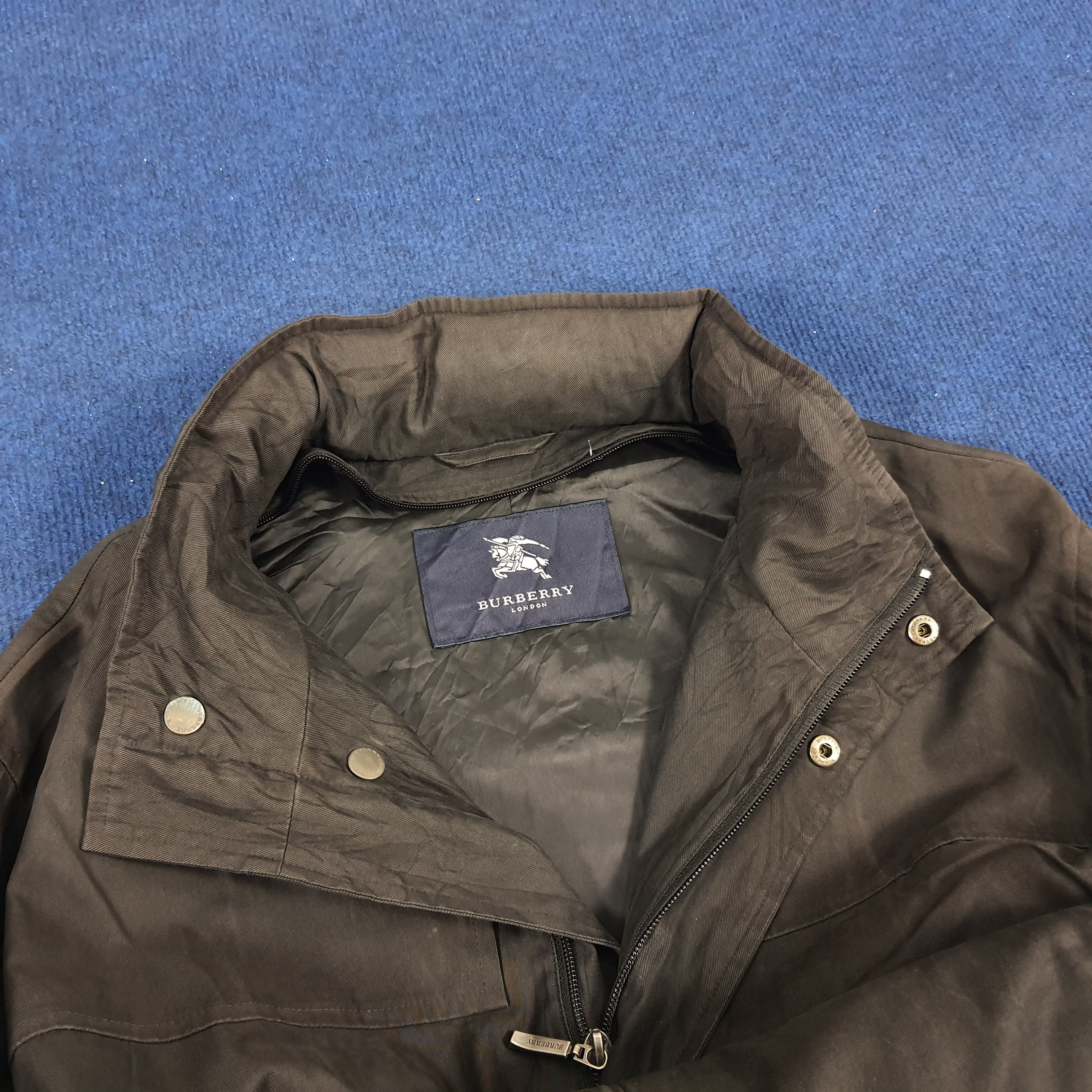 Burberry × Vintage Vintage Burberry London Winter Trench Jacket Size US XL / EU 56 / 4 - 5 Thumbnail