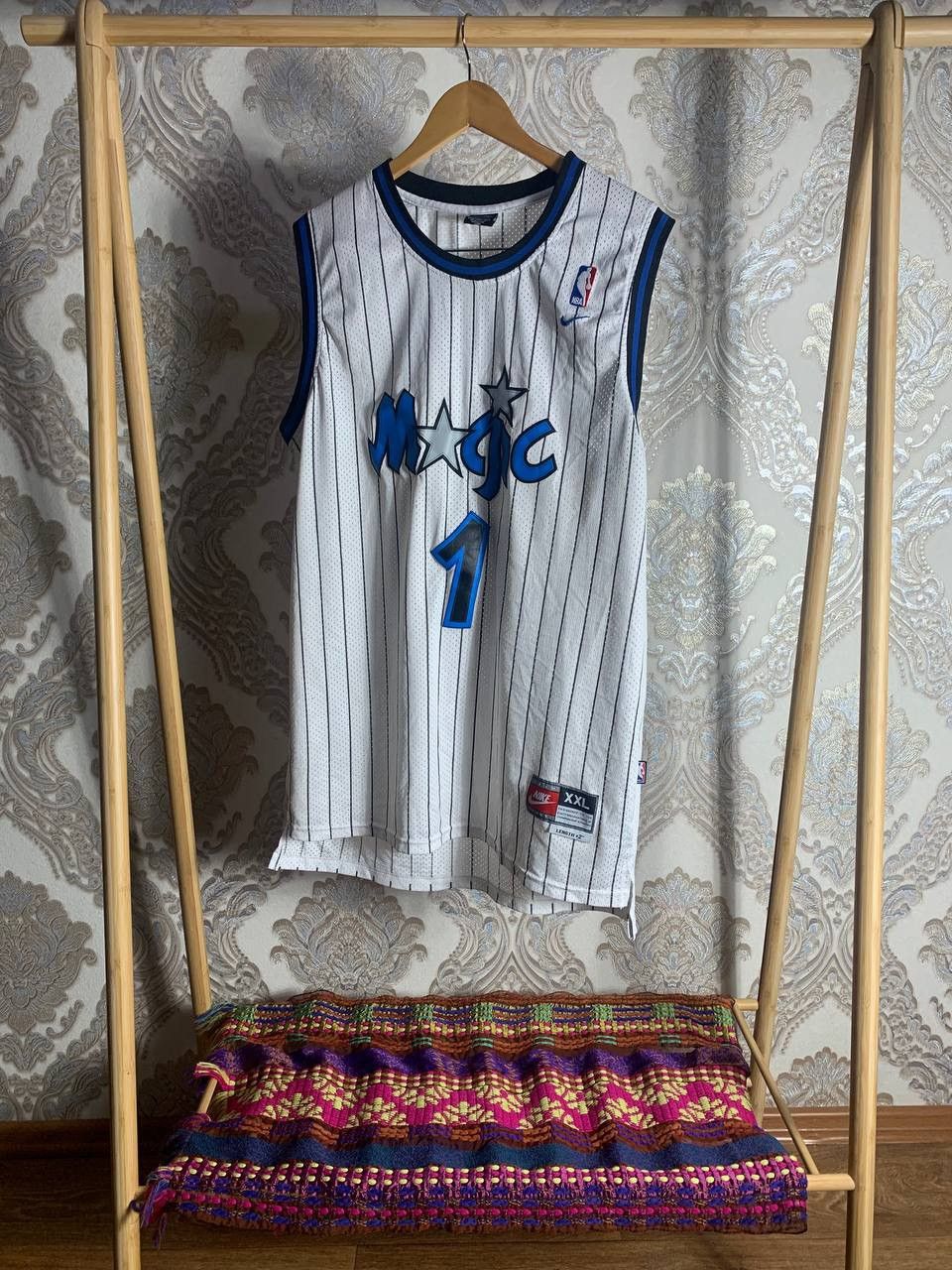 Nike × Vintage VERY RARE NIKE ORLANDO MAGIC HARDAWAY 1 NBA JERSEY RETRO 90s Size US XXL / EU 58 / 5 - 1 Thumbnail