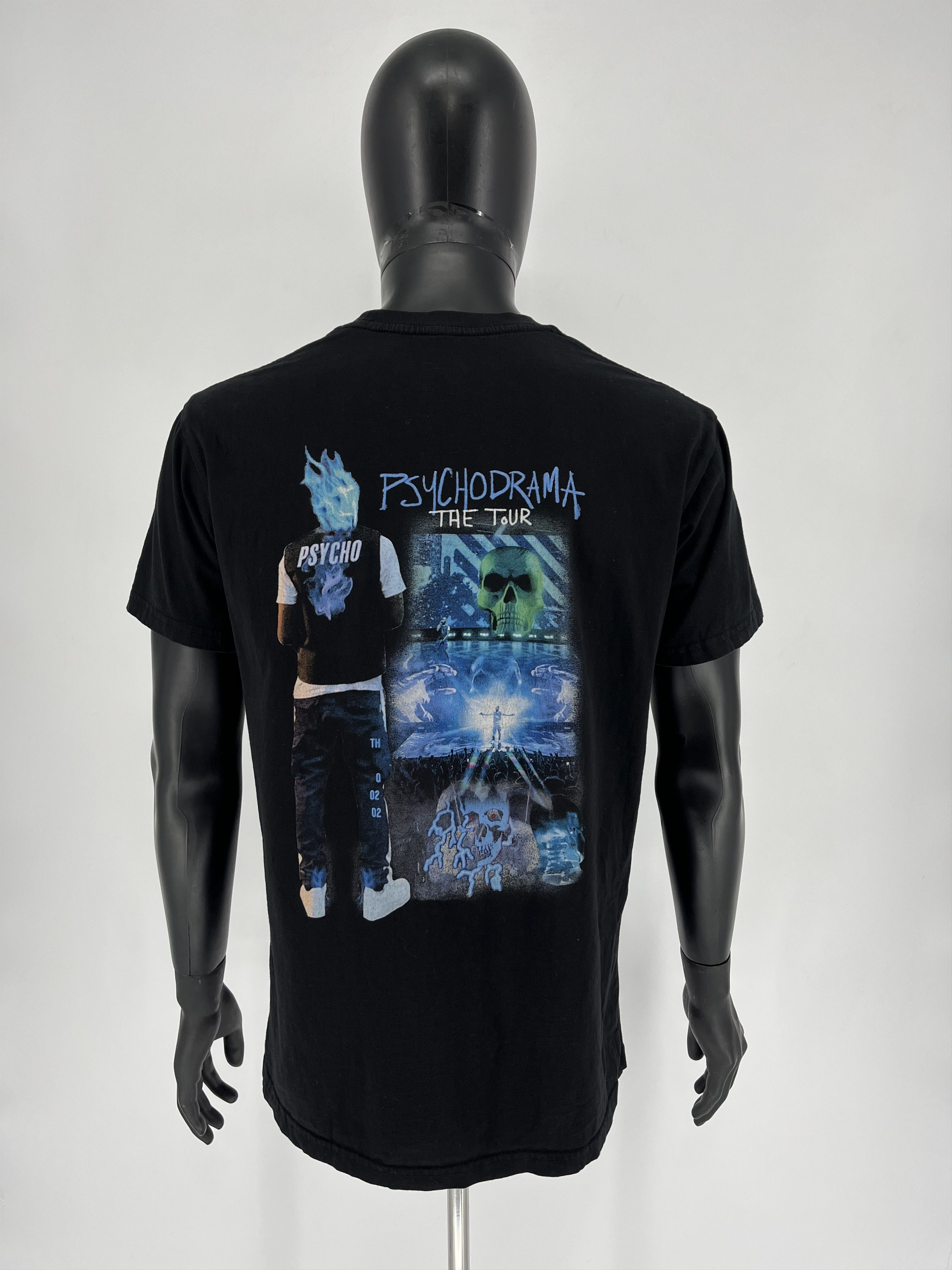Psychworld Vintage Dave psycho psychodrama rap tee t-shirt tour world Size US L / EU 52-54 / 3 - 7 Thumbnail