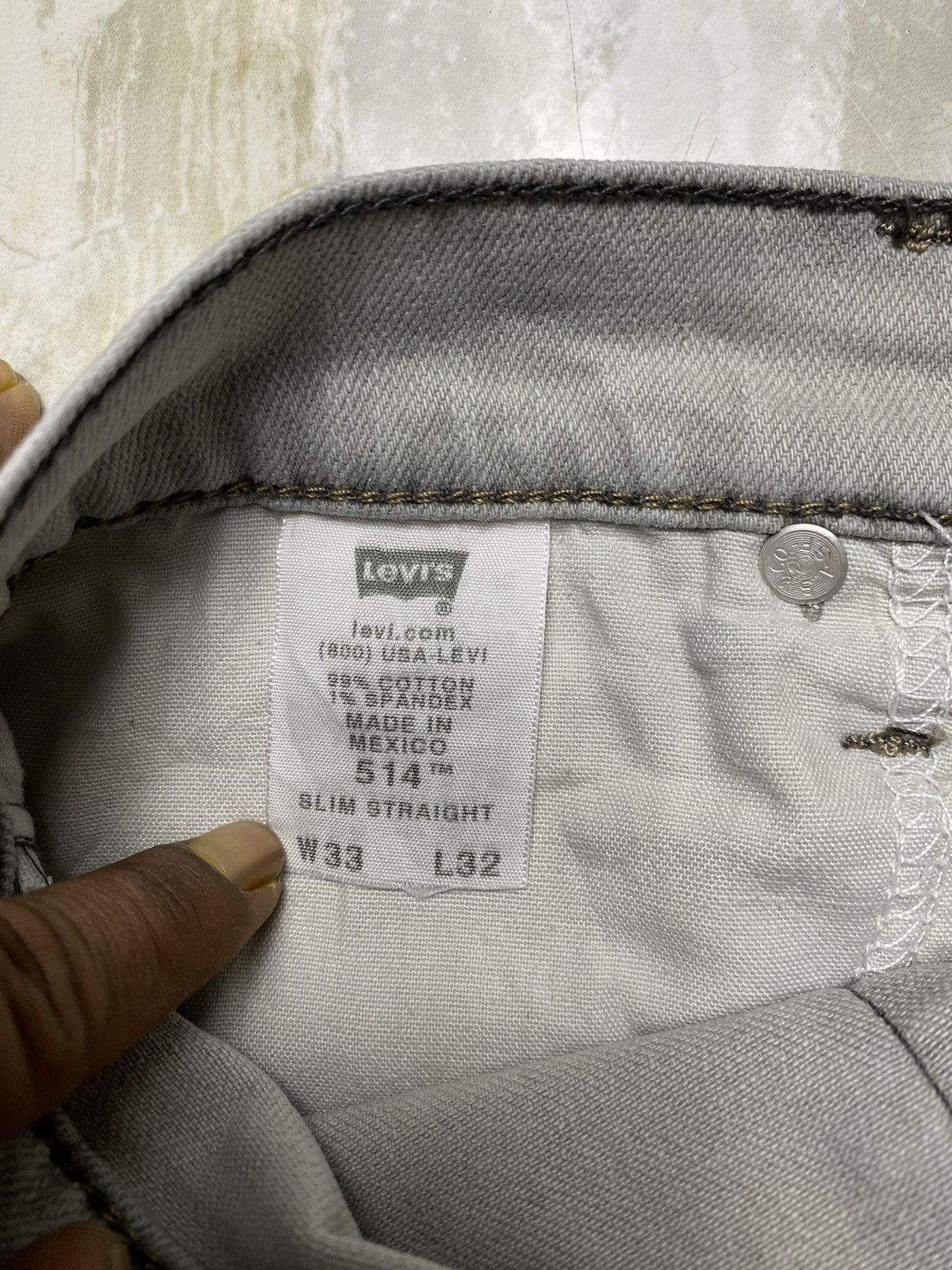 Levi's × Vintage Levis 514 Size US 33 - 16 Thumbnail